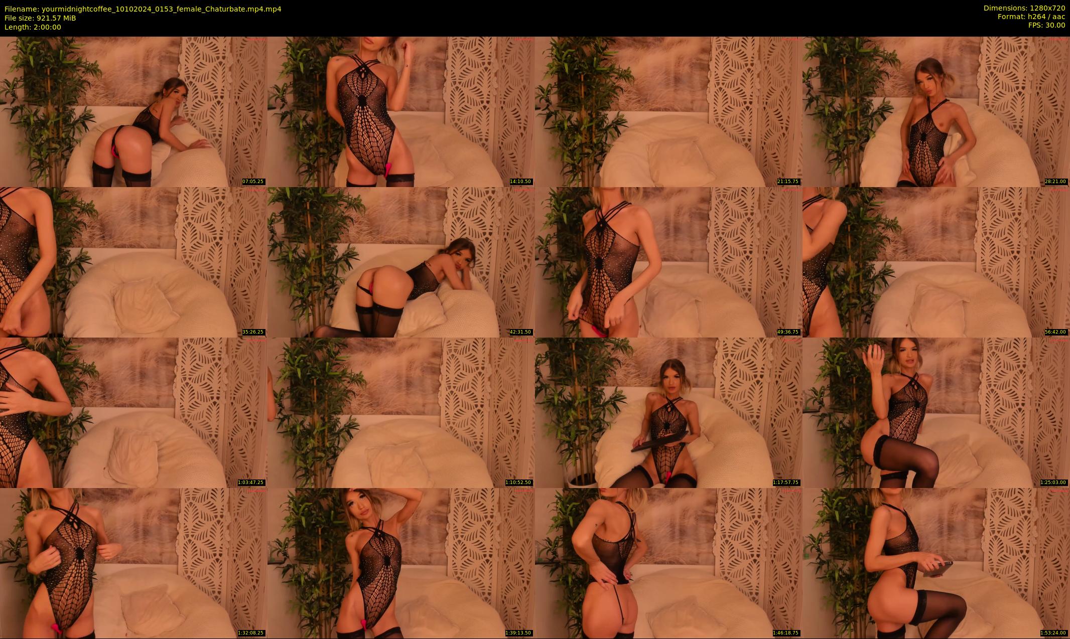 yourmidnightcoffee — 120 minute Chaturbate female cam show recording, 720p, Oct 10, 2024