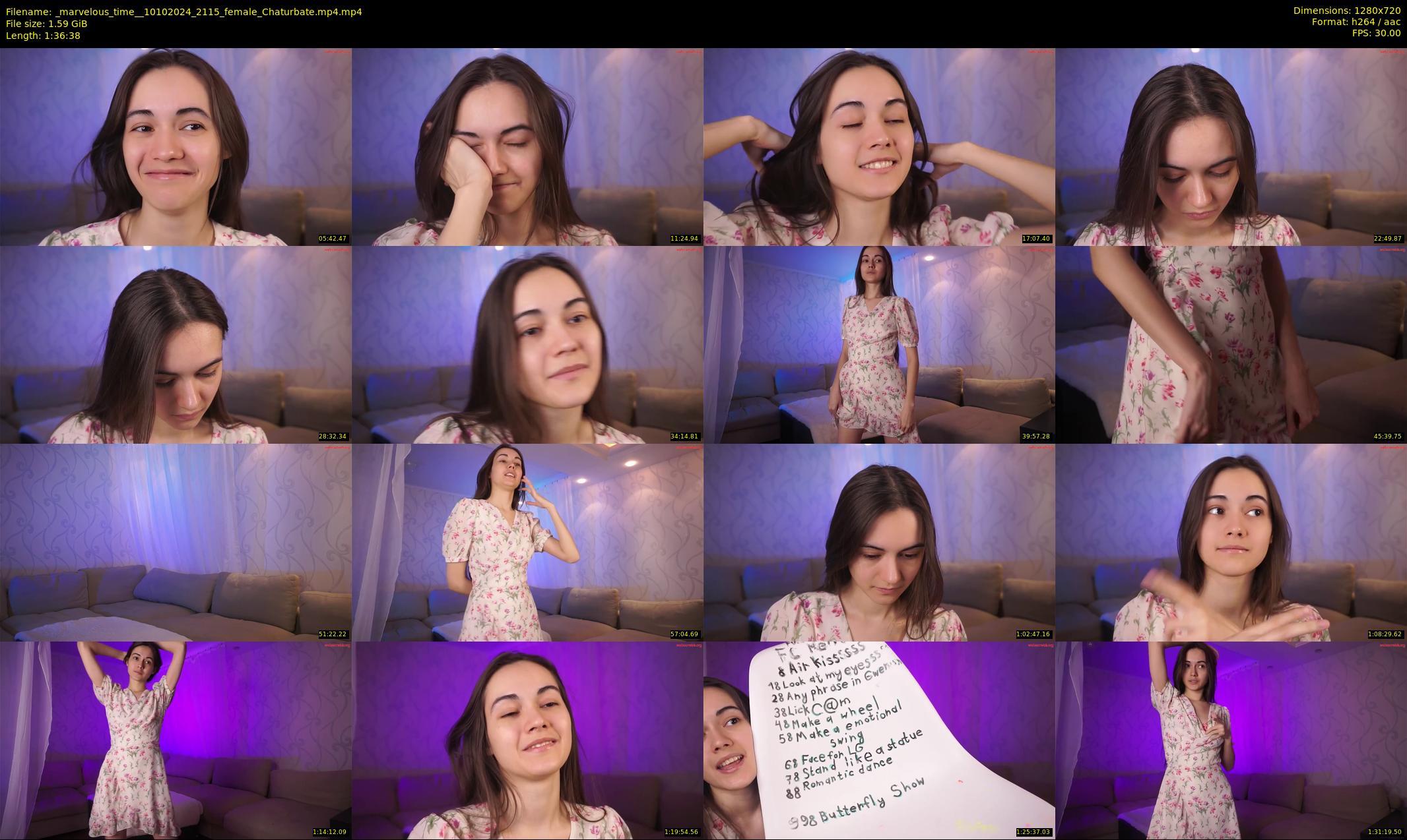 _marvelous_time_ — 97 minute Chaturbate female cam show recording, 720p, Oct 10, 2024