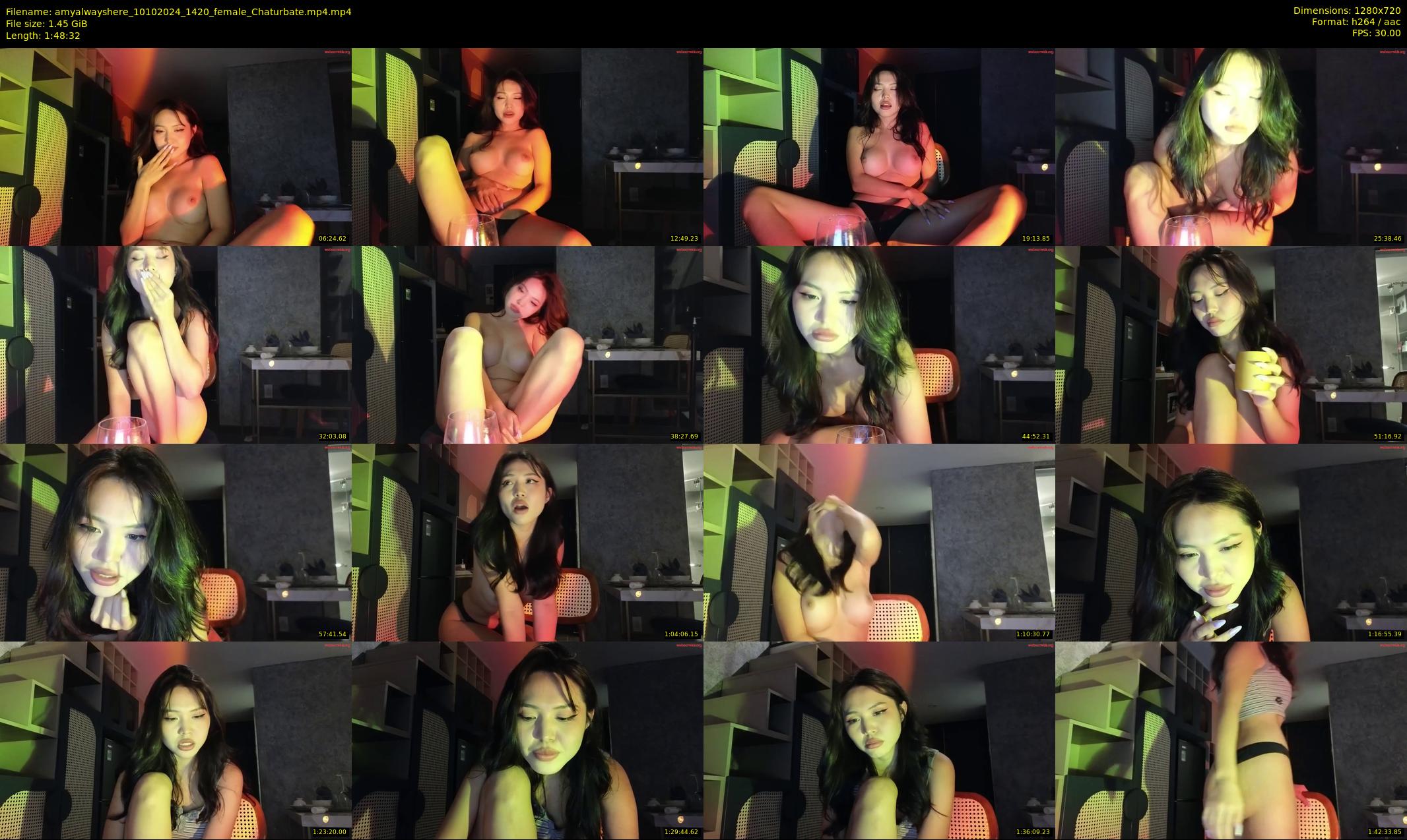amyalwayshere — 109 minute Chaturbate female cam show recording, 720p, Oct 10, 2024