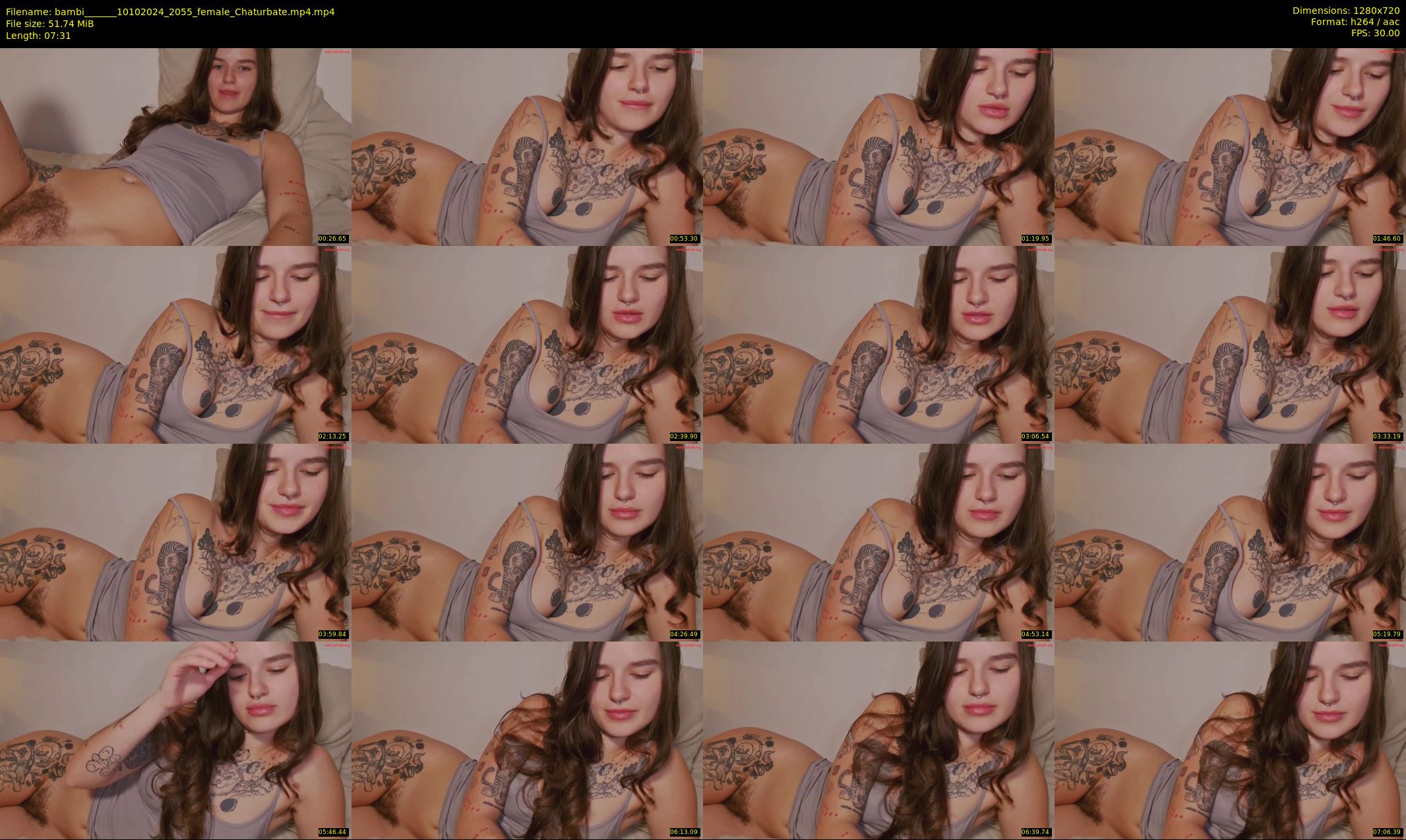 bambi______ — 8 minute Chaturbate female cam show recording, 720p, Oct 10, 2024