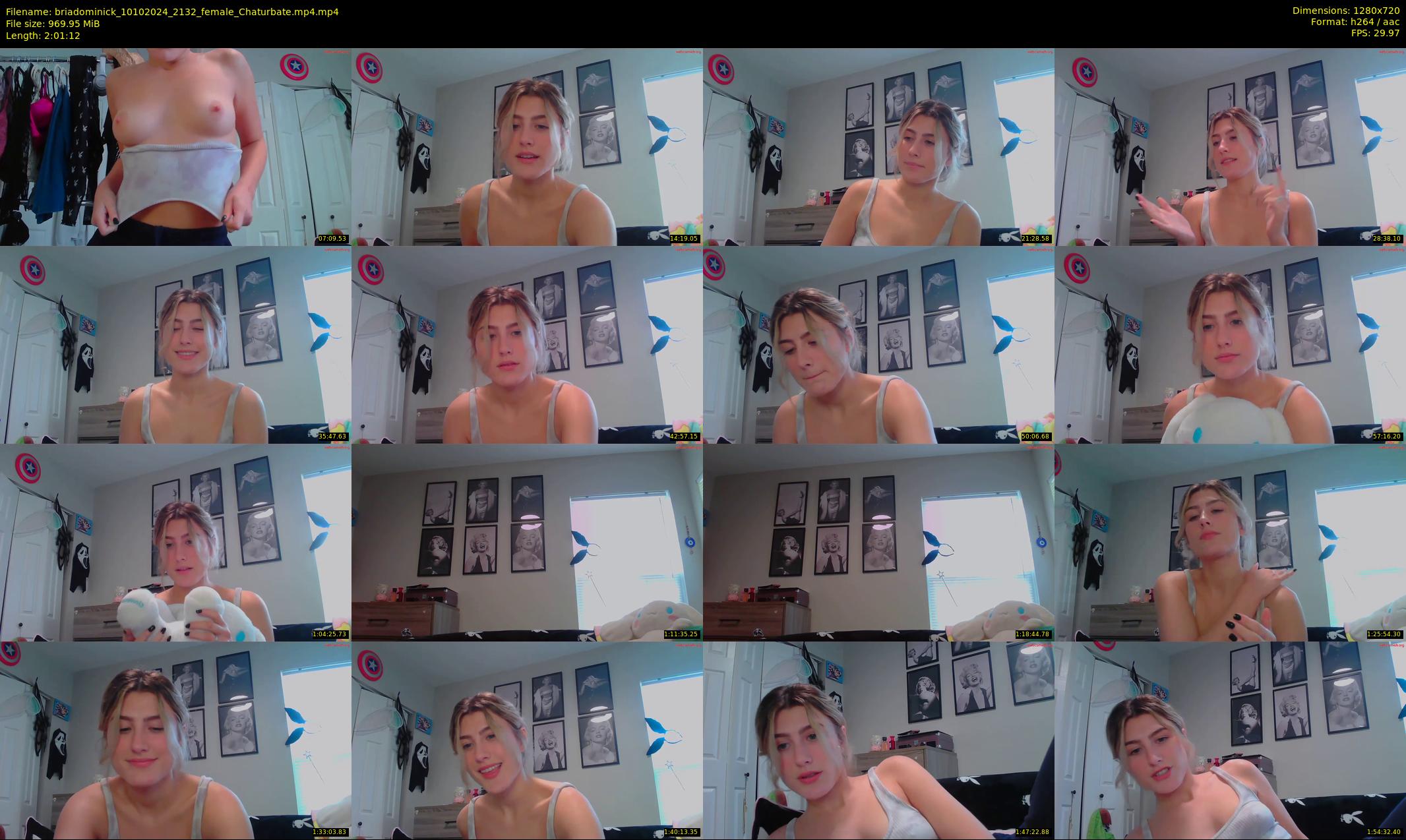 briadominick — 122 minute Chaturbate couple cam show recording, 720p, Oct 10, 2024
