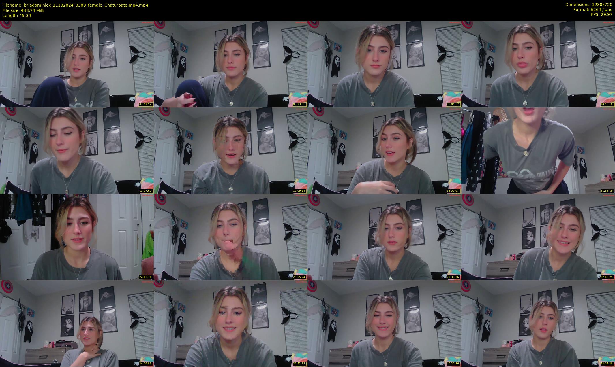 briadominick — 46 minute Chaturbate couple cam show recording, 720p, Oct 11, 2024