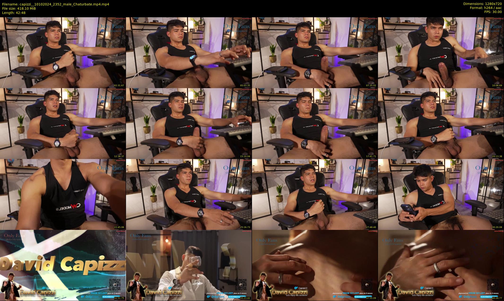 capizzi_ — 43 minute Chaturbate male cam show recording, 720p, Oct 10, 2024