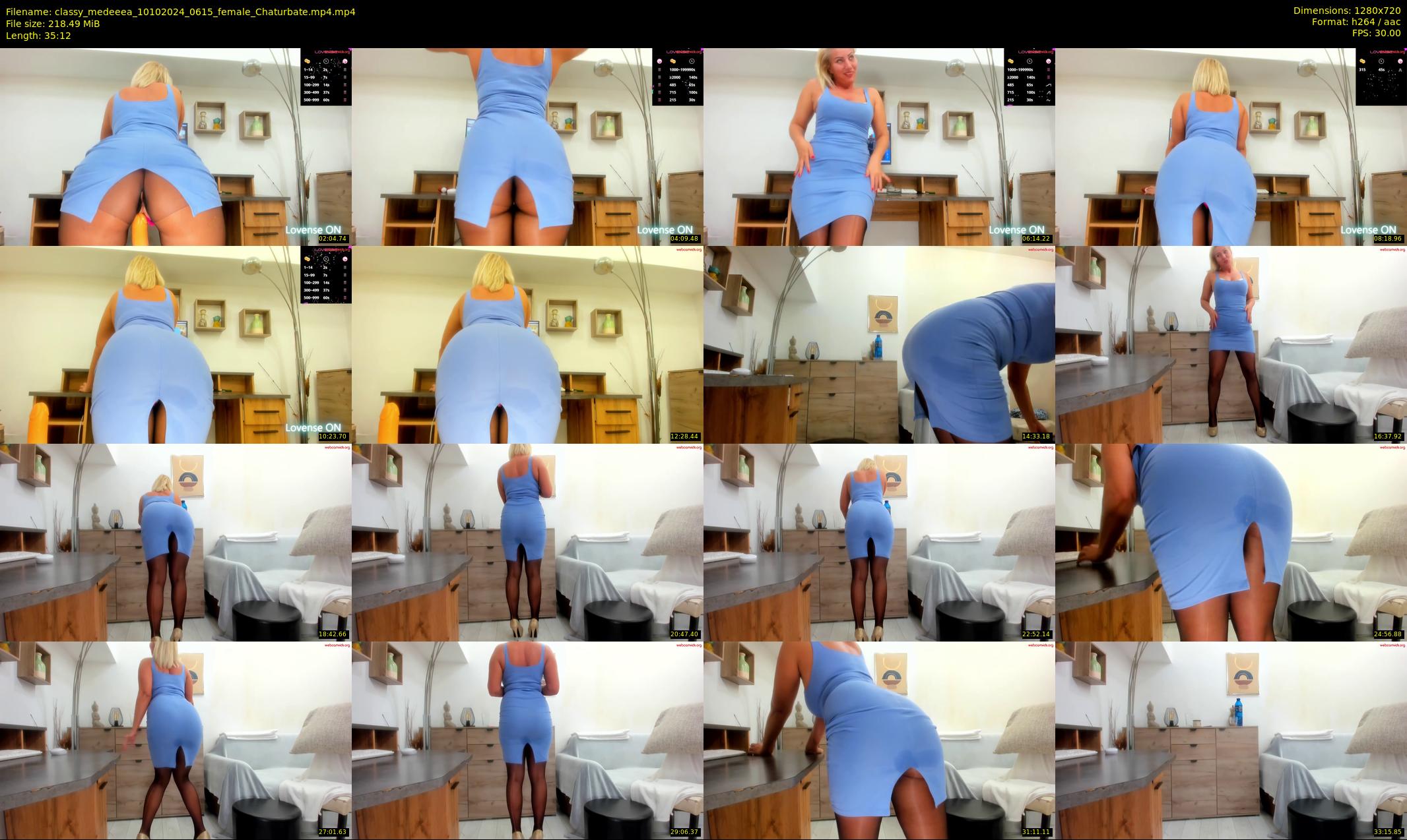 classy_medeeea — 36 minute Chaturbate female cam show recording, 720p, Oct 10, 2024