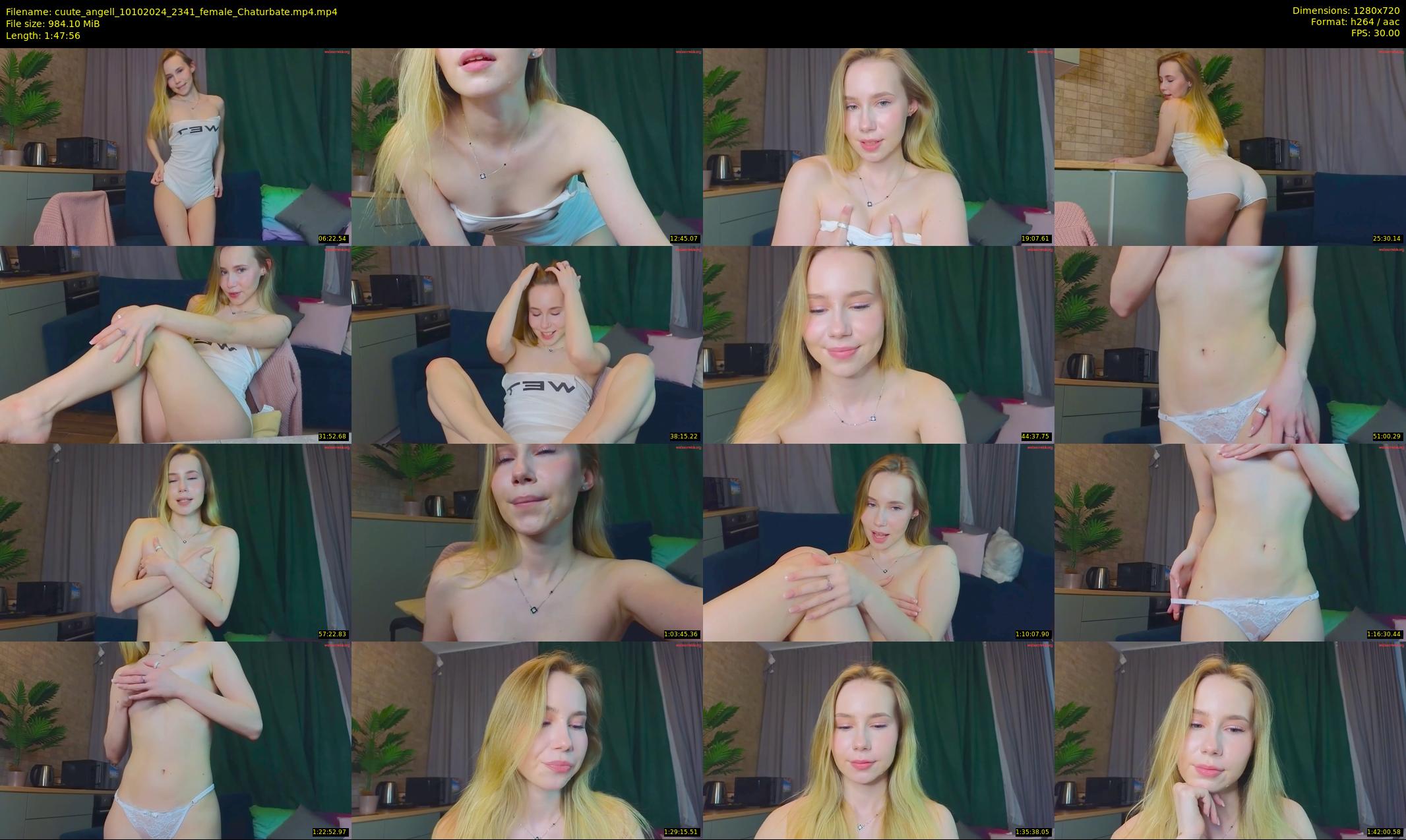 cuute_angell — 108 minute Chaturbate female cam show recording, 720p, Oct 10, 2024