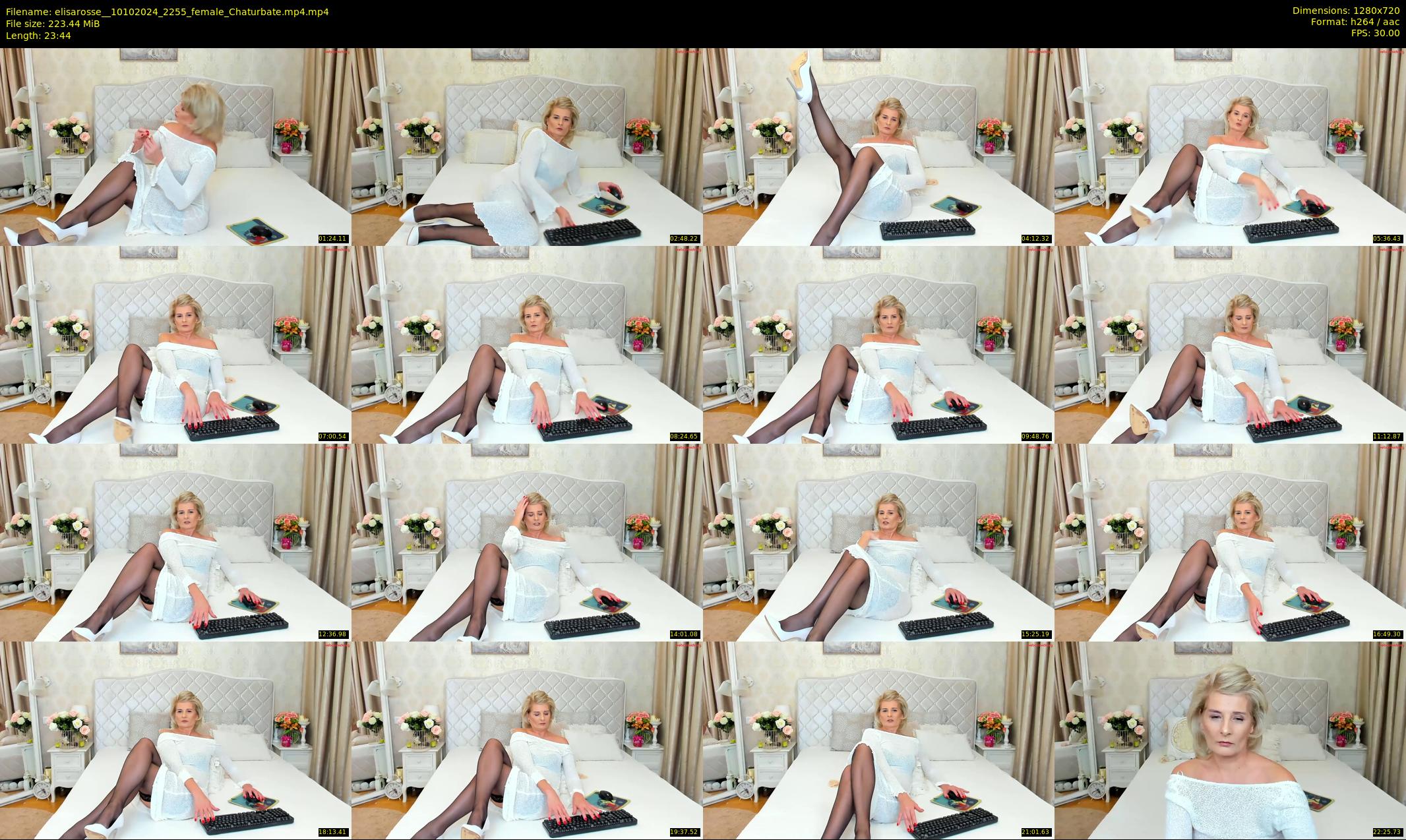 elisarosse_ — 24 minute Chaturbate female cam show recording, 720p, Oct 10, 2024