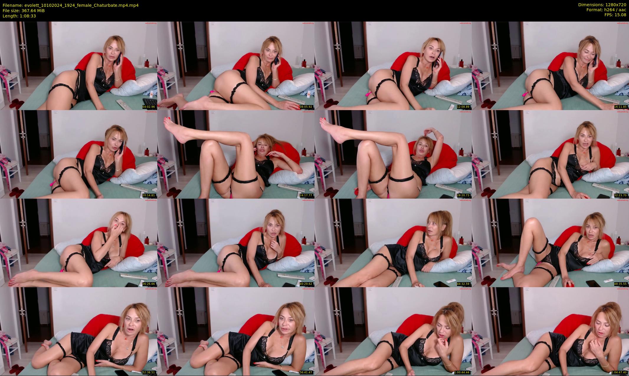 evolett — 69 minute Chaturbate female cam show recording, 720p, Oct 10, 2024