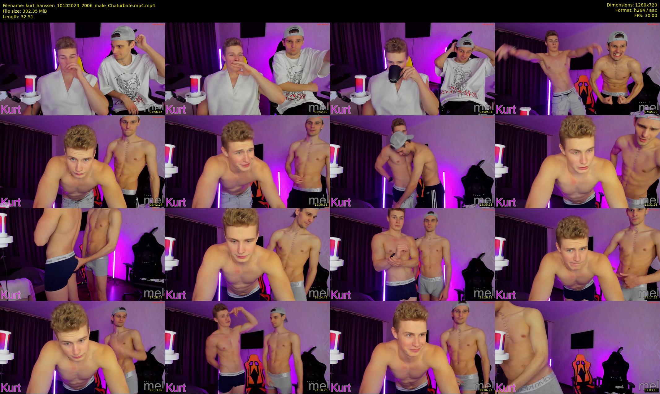 kurt_hanssen — 33 minute Chaturbate male cam show recording, 720p, Oct 10, 2024