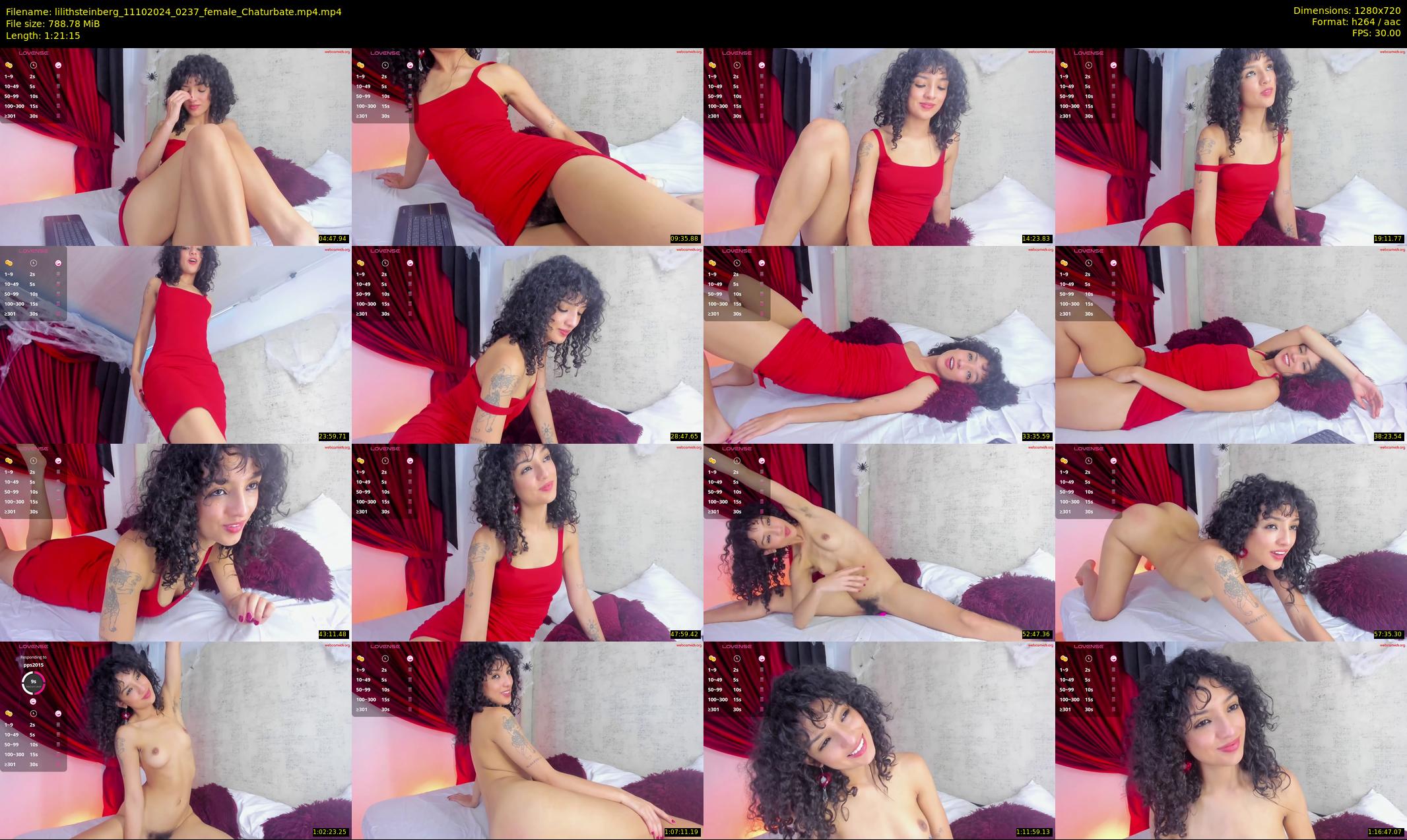 lilithsteinberg — 82 minute Chaturbate female cam show recording, 720p, Oct 11, 2024