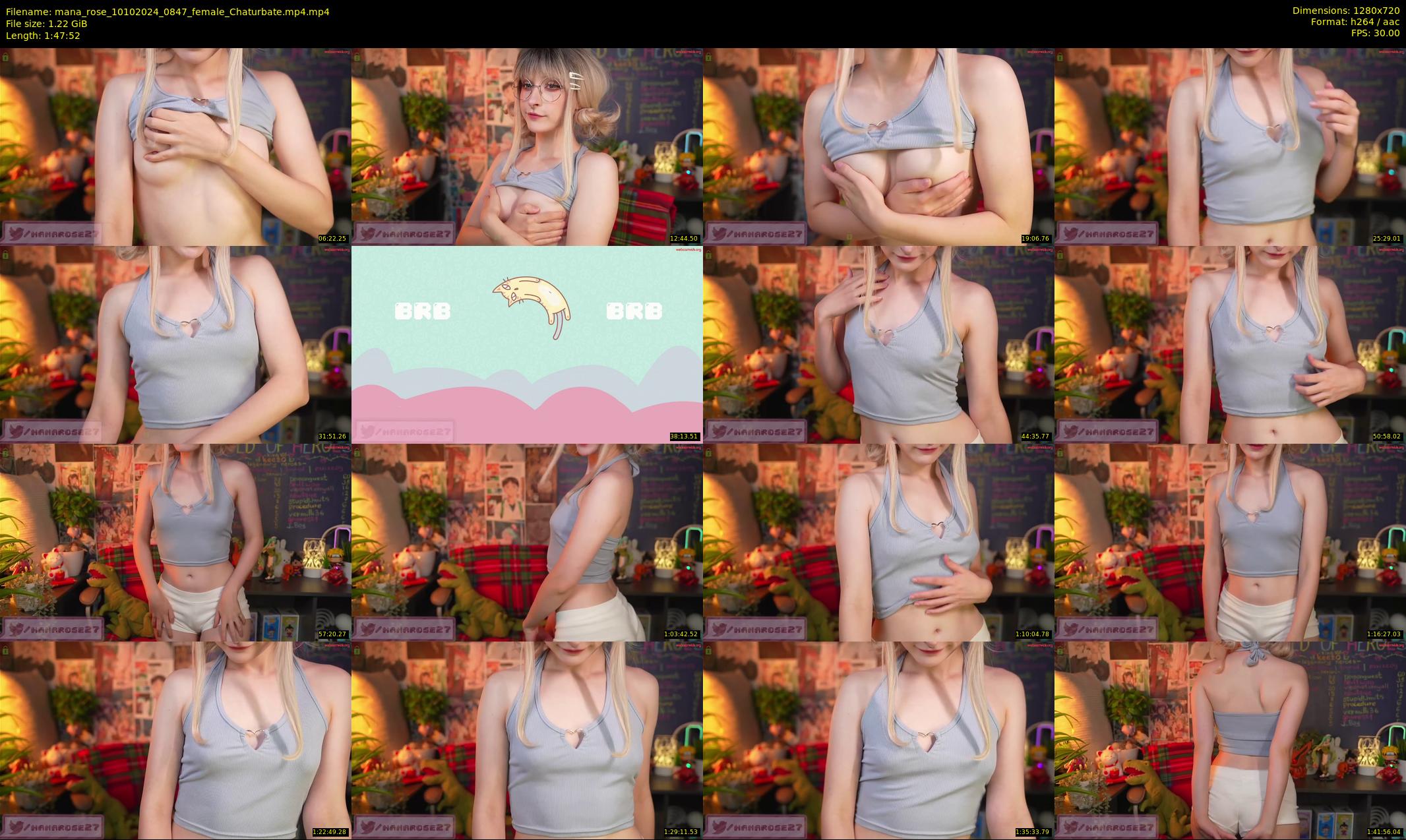 mana_rose — 108 minute Chaturbate female cam show recording, 720p, Oct 10, 2024