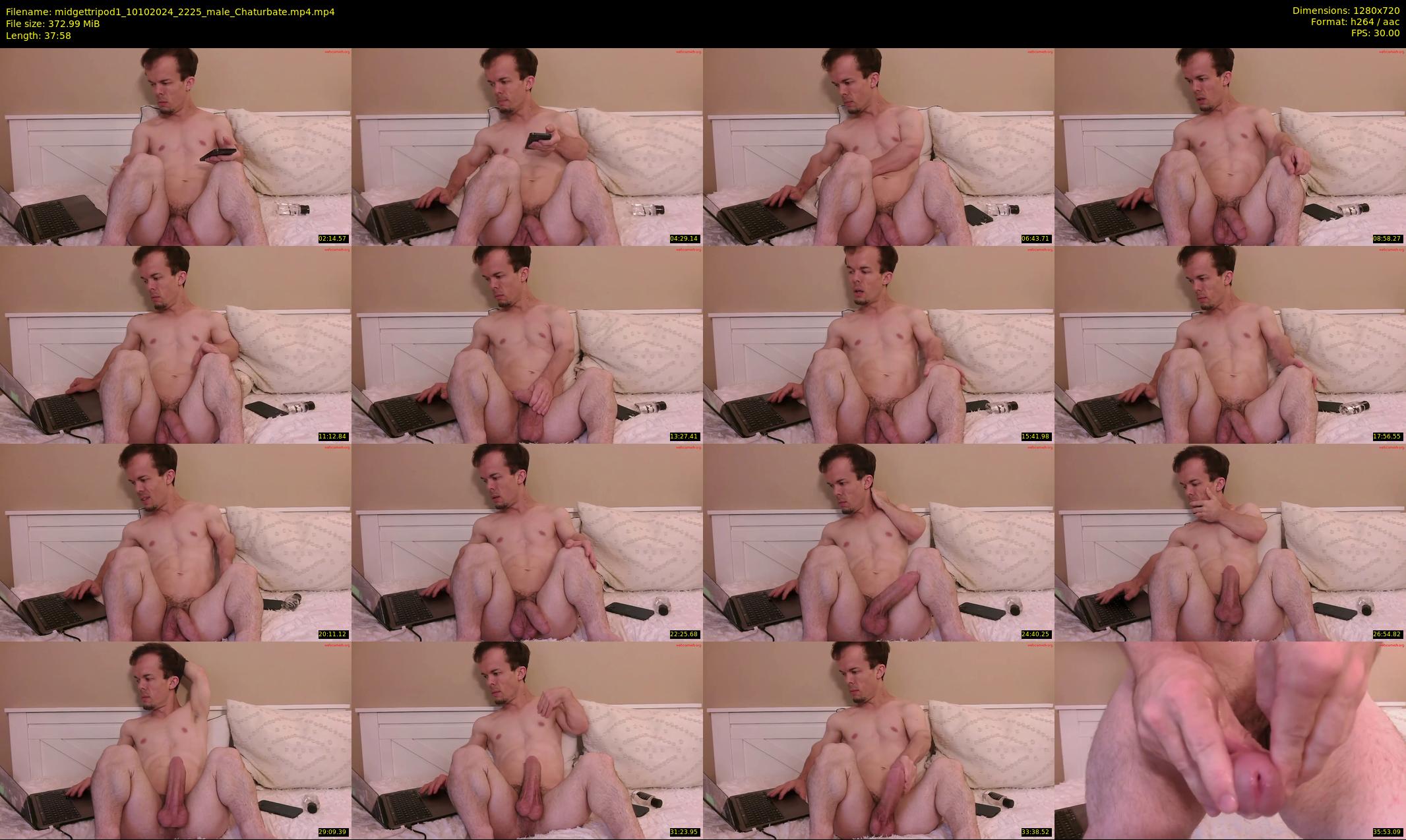midgettripod1 — 38 minute Chaturbate male cam show recording, 720p, Oct 10, 2024
