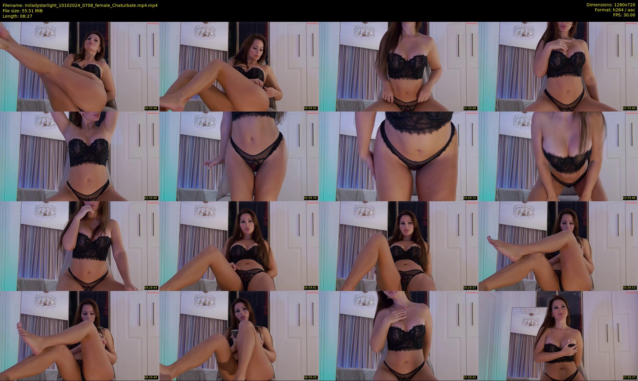 miladystarlight — 9 minute Chaturbate female cam show recording, 720p, Oct 10, 2024