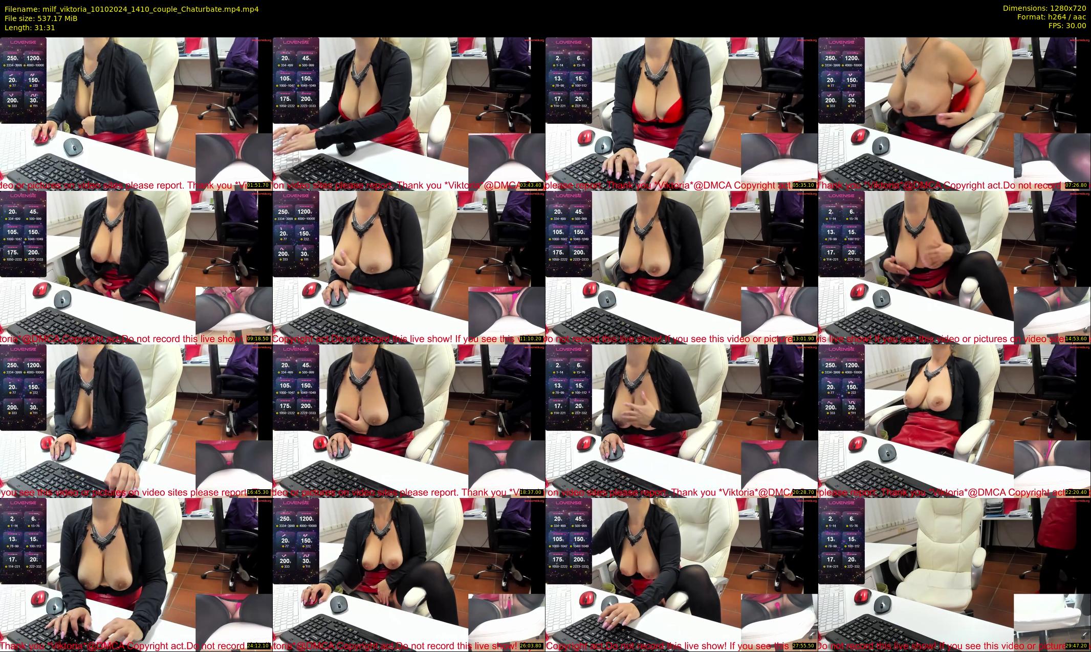 milf_viktoria — 32 minute Chaturbate female cam show recording, 720p, Oct 10, 2024