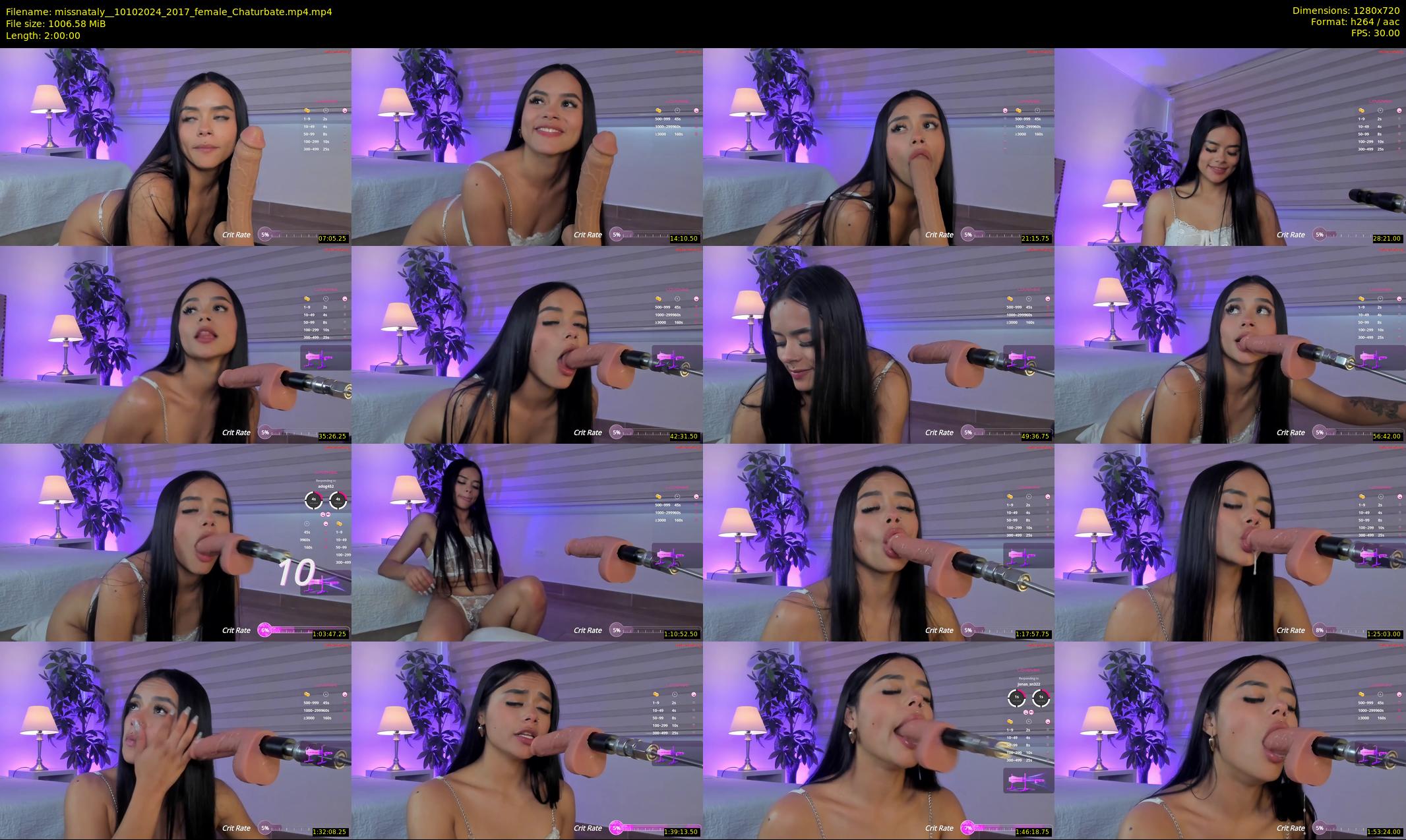 missnataly_ — 120 minute Chaturbate female cam show recording, 720p, Oct 10, 2024