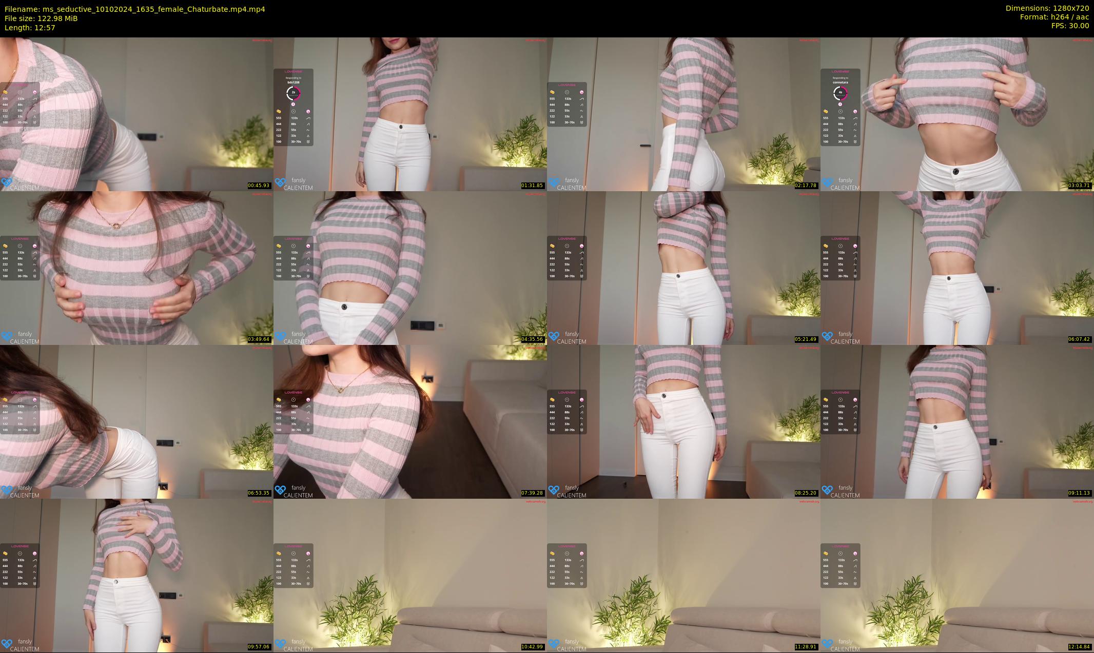 ms_seductive — 13 minute Chaturbate female cam show recording, 720p, Oct 10, 2024