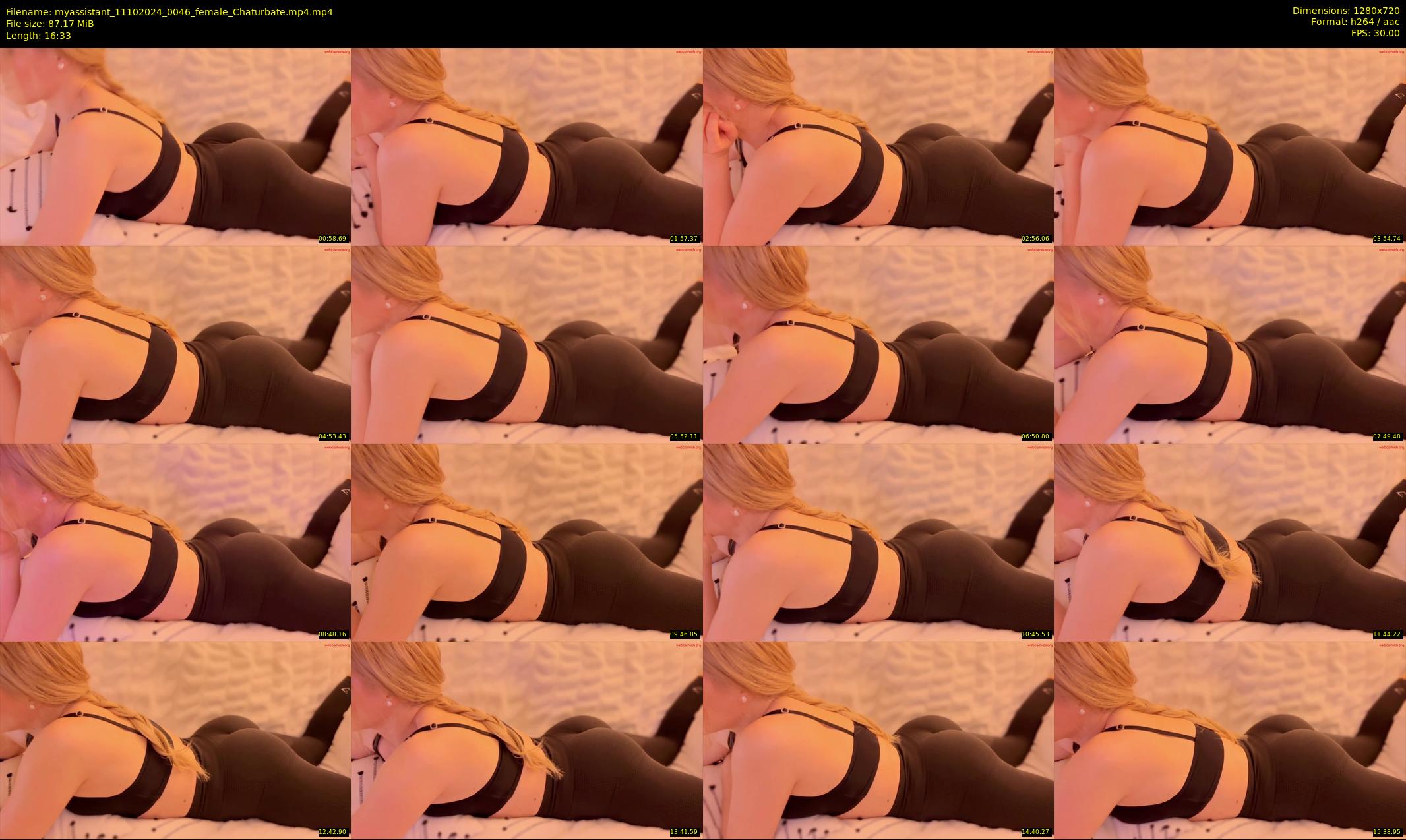 myassistant — 17 minute Chaturbate female cam show recording, 720p, Oct 11, 2024