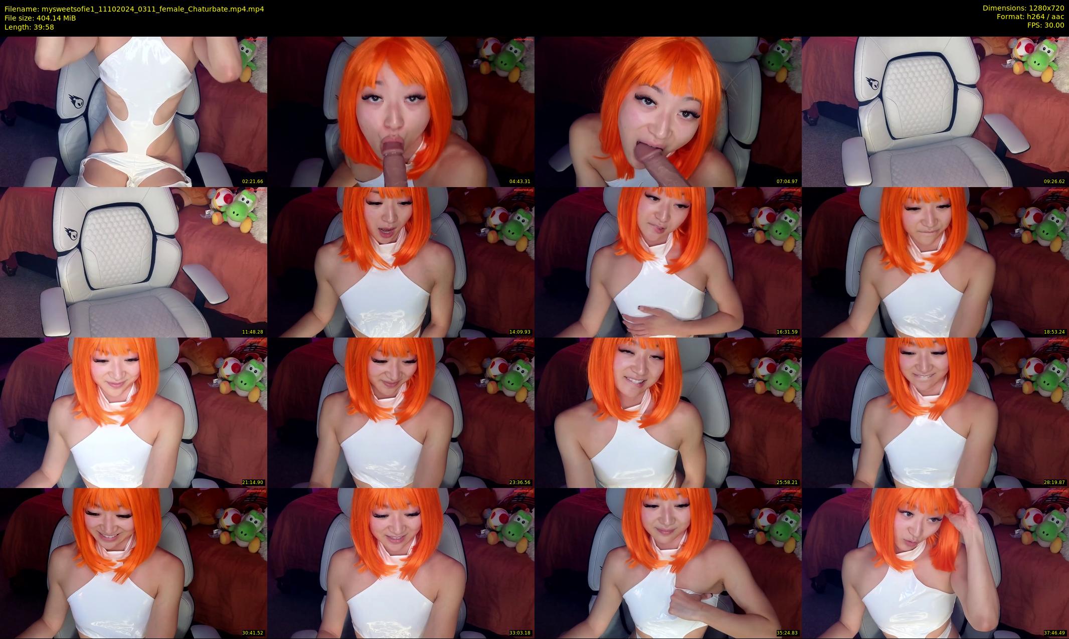 mysweetsofie1 — 40 minute Chaturbate female cam show recording, 720p, Oct 11, 2024