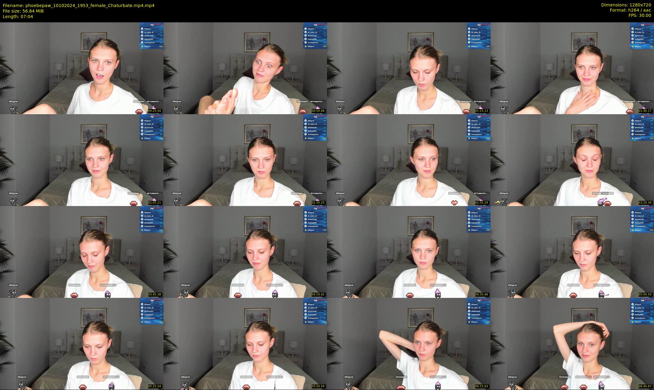 phoebepaw — 8 minute Chaturbate female cam show recording, 720p, Oct 10, 2024
