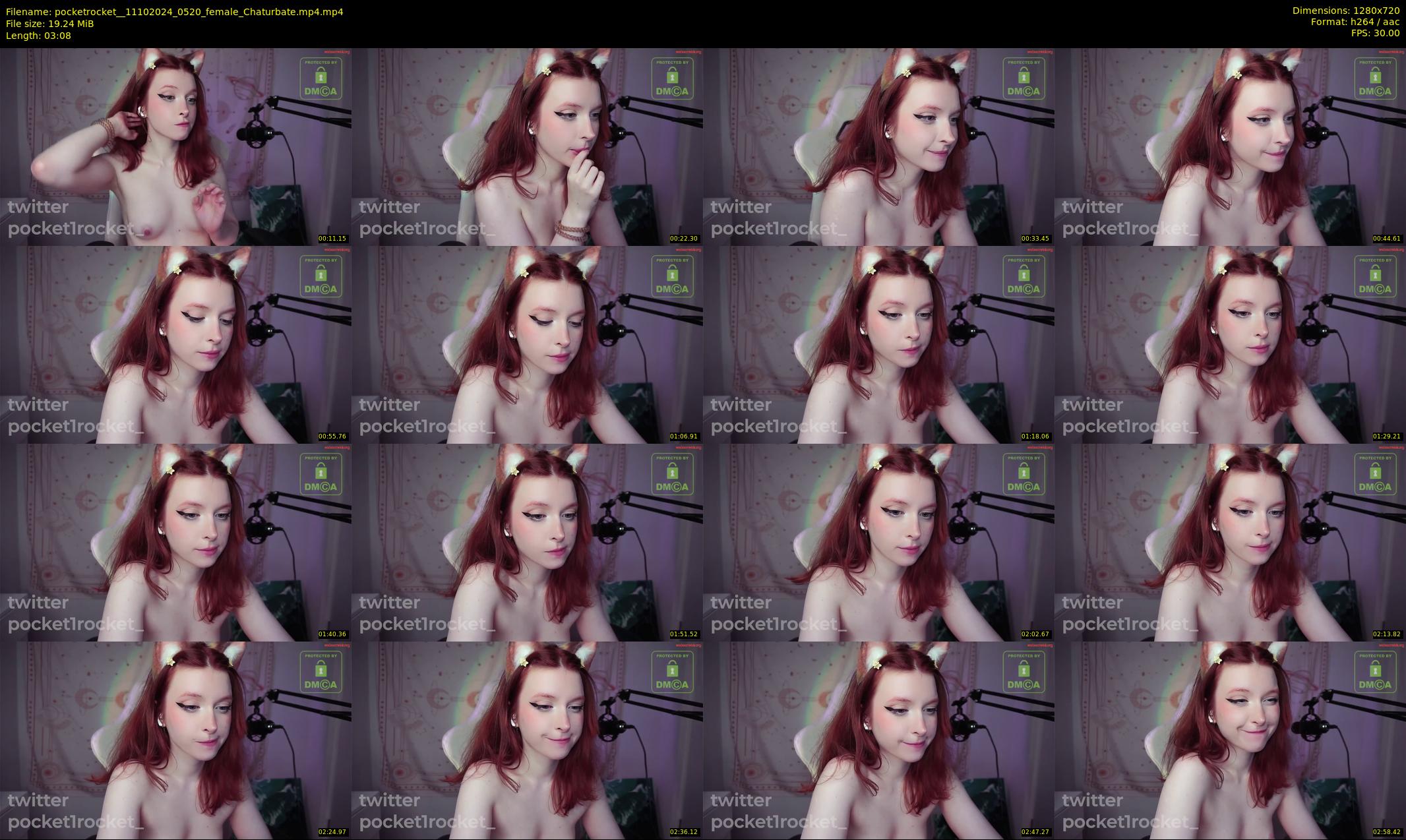 pocketrocket_ — 4 minute Chaturbate female cam show recording, 720p, Oct 11, 2024
