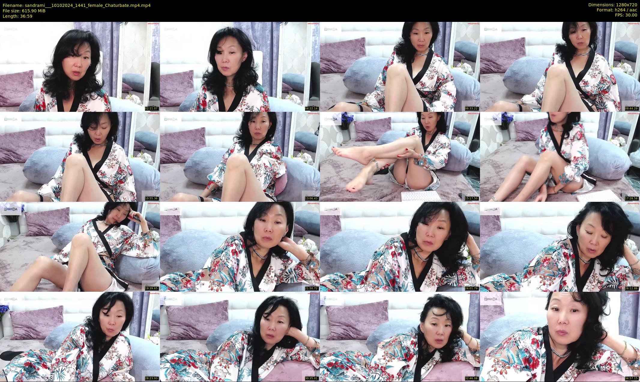 sandrami__ — 37 minute Chaturbate female cam show recording, 720p, Oct 10, 2024