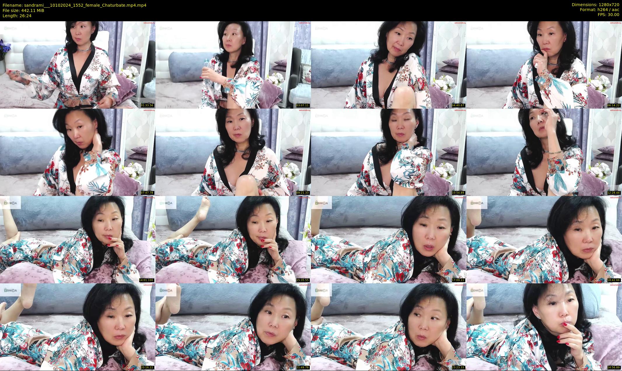 sandrami__ — 27 minute Chaturbate female cam show recording, 720p, Oct 10, 2024