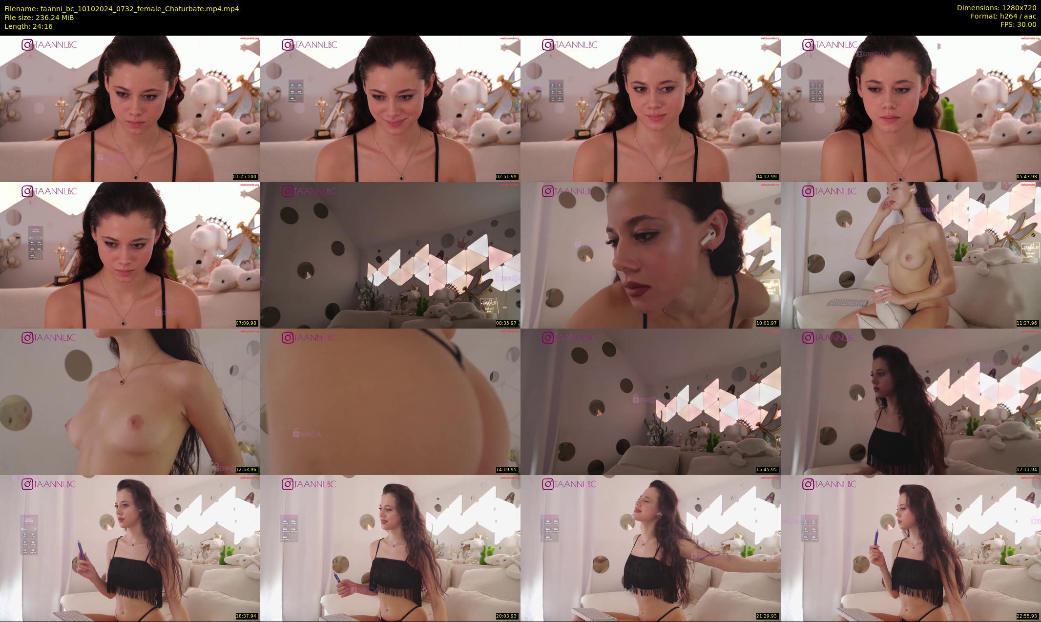 taanni_bc — 25 minute Chaturbate female cam show recording, 720p, Oct 10, 2024