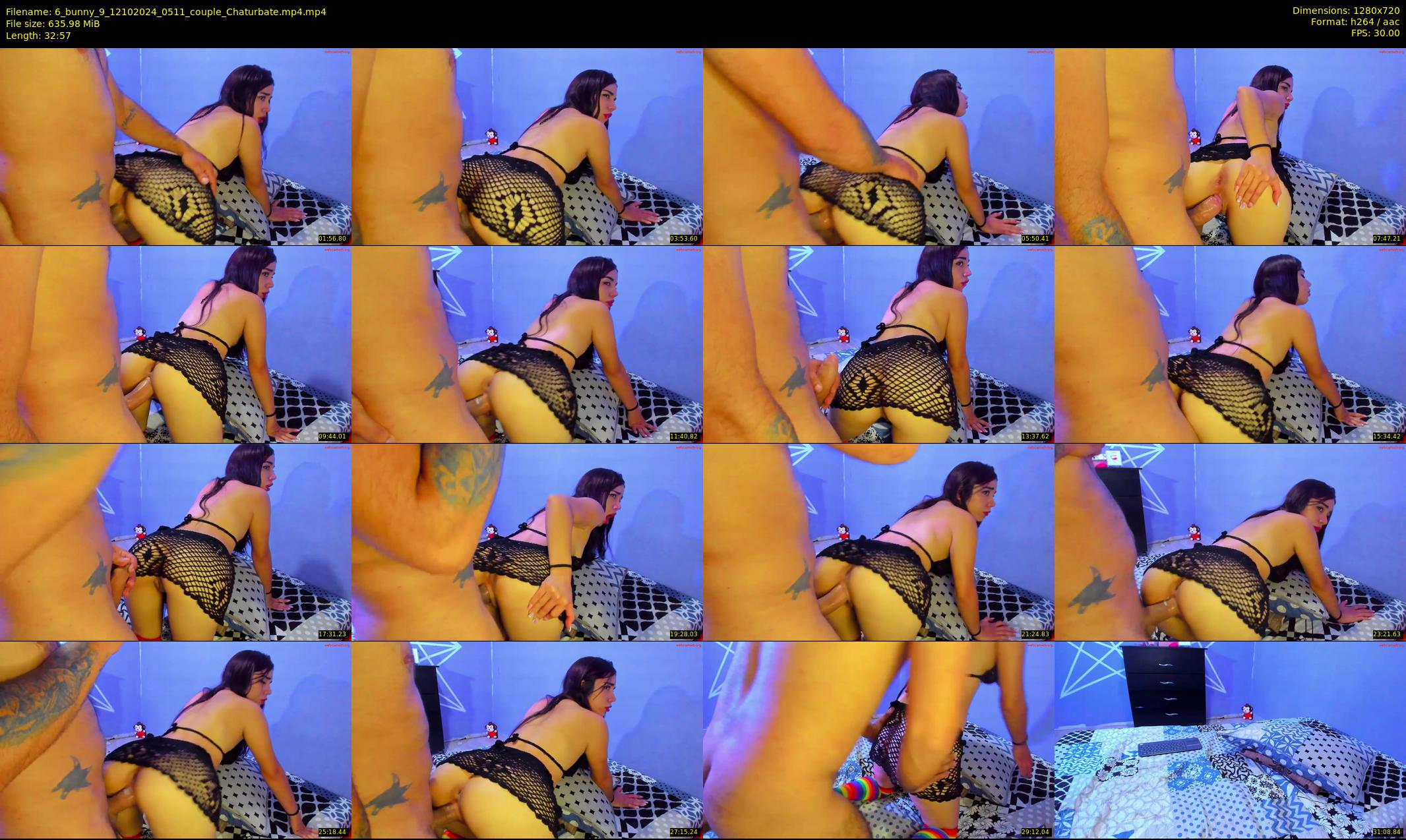 6_bunny_9 — 33 minute Chaturbate couple cam show recording, 720p, Oct 12, 2024