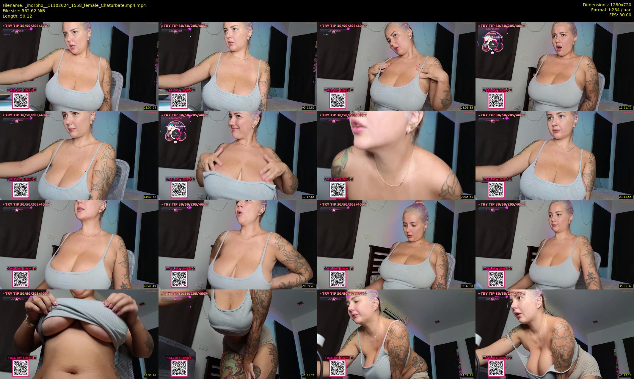 _morpho_ — 51 minute Chaturbate female cam show recording, 720p, Oct 11, 2024