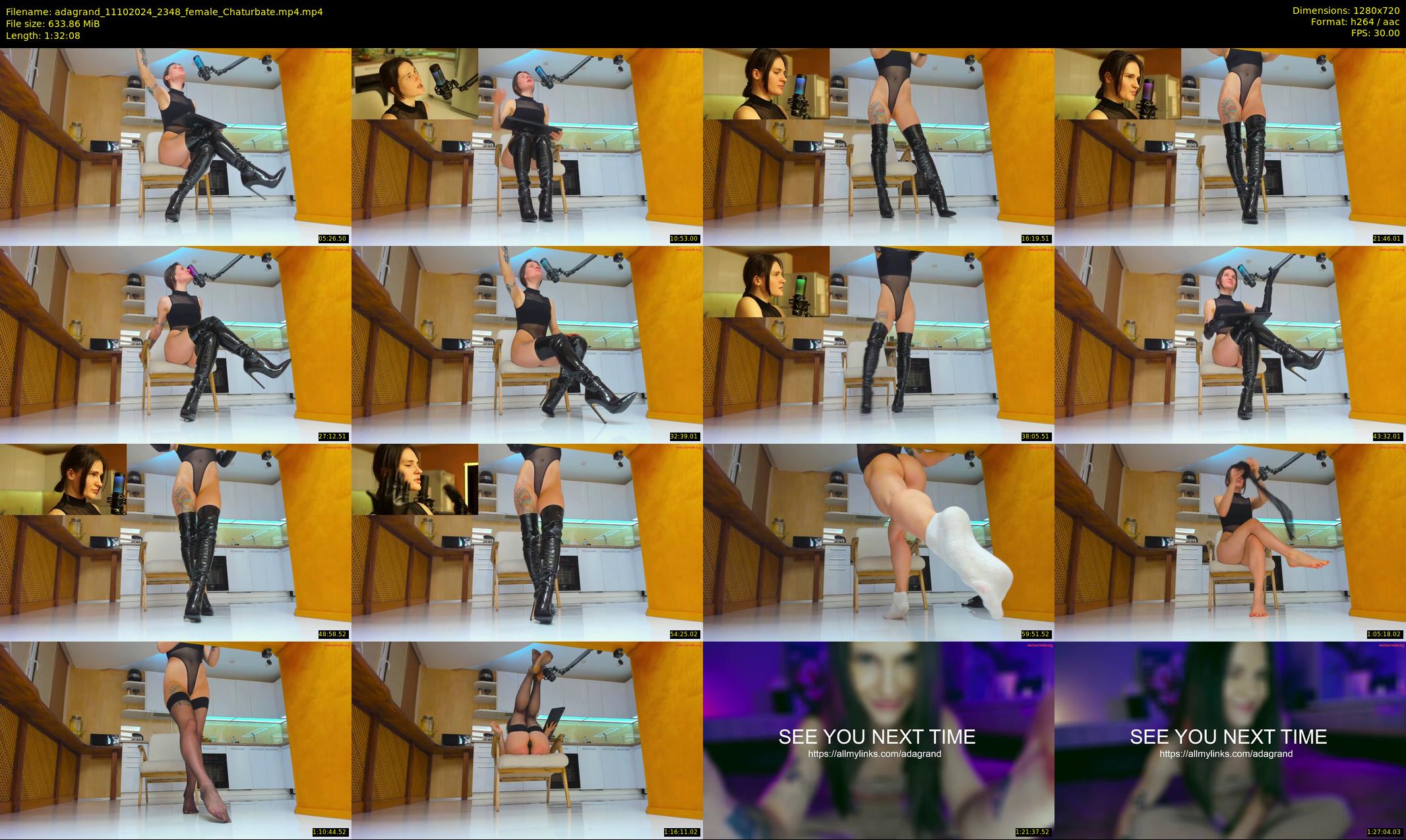 adagrand — 93 minute Chaturbate female cam show recording, 720p, Oct 11, 2024