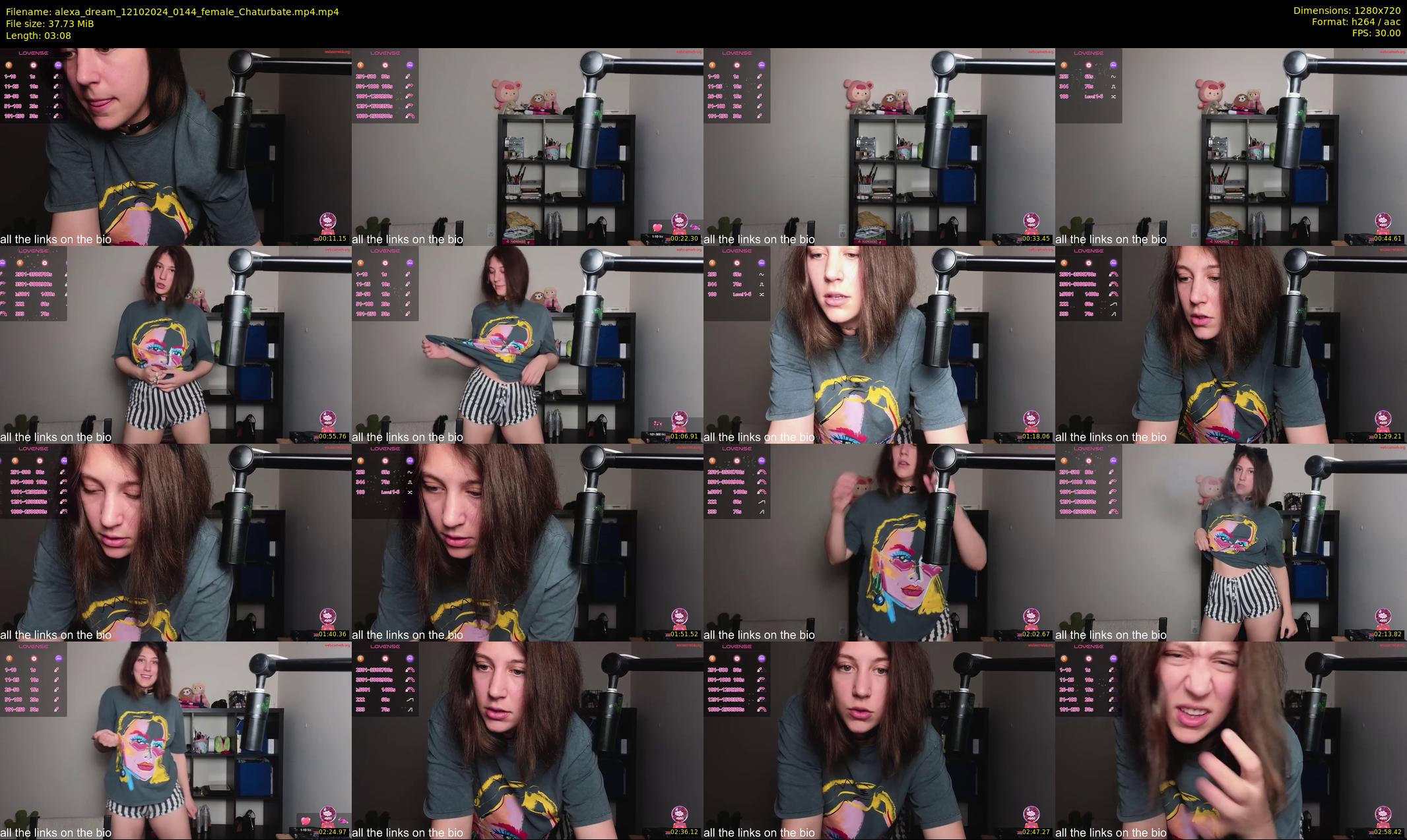 alexa_dream — 4 minute Chaturbate female cam show recording, 720p, Oct 12, 2024
