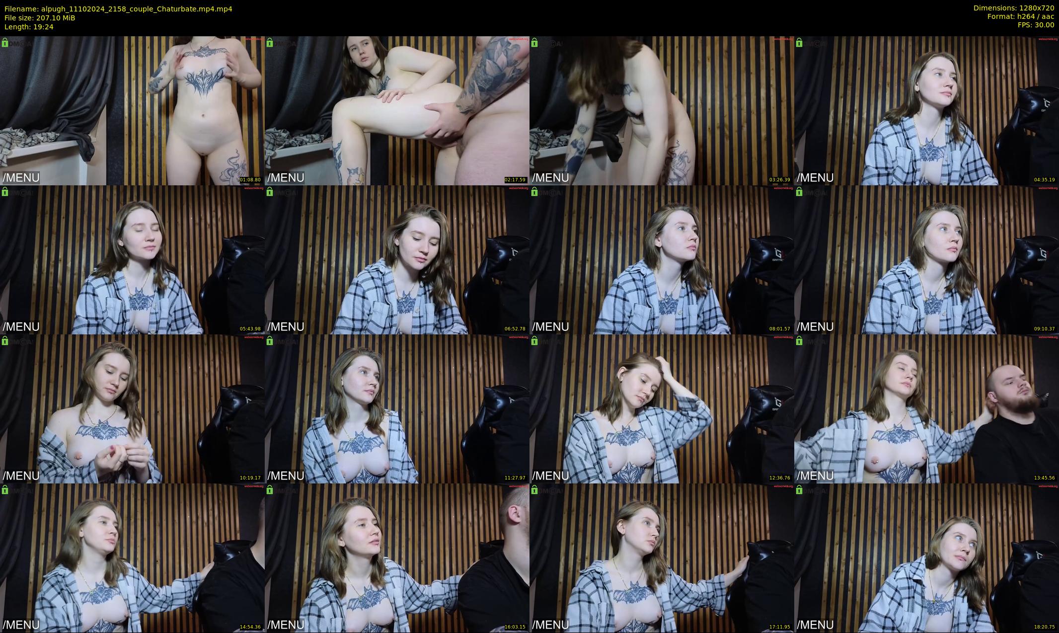 alpugh — 20 minute Chaturbate couple cam show recording, 720p, Oct 11, 2024