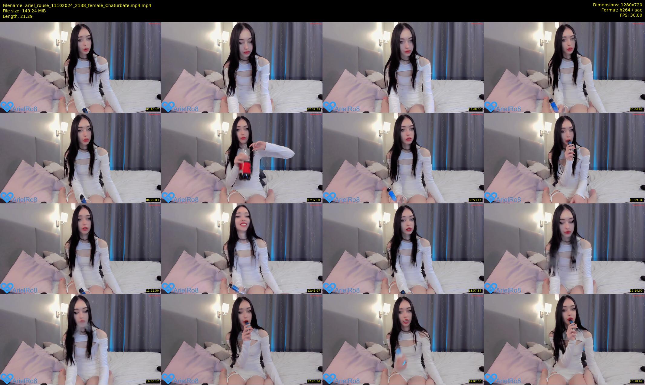 ariel_rouse — 22 minute Chaturbate female cam show recording, 720p, Oct 11, 2024