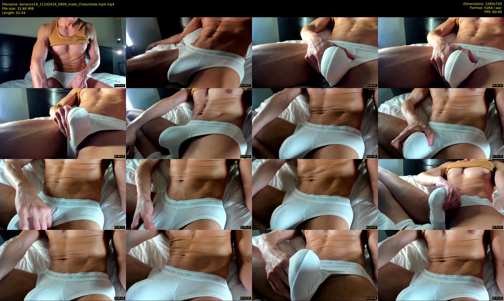 beranco19 — 3 minute Chaturbate male cam show recording, 720p, Oct 11, 2024