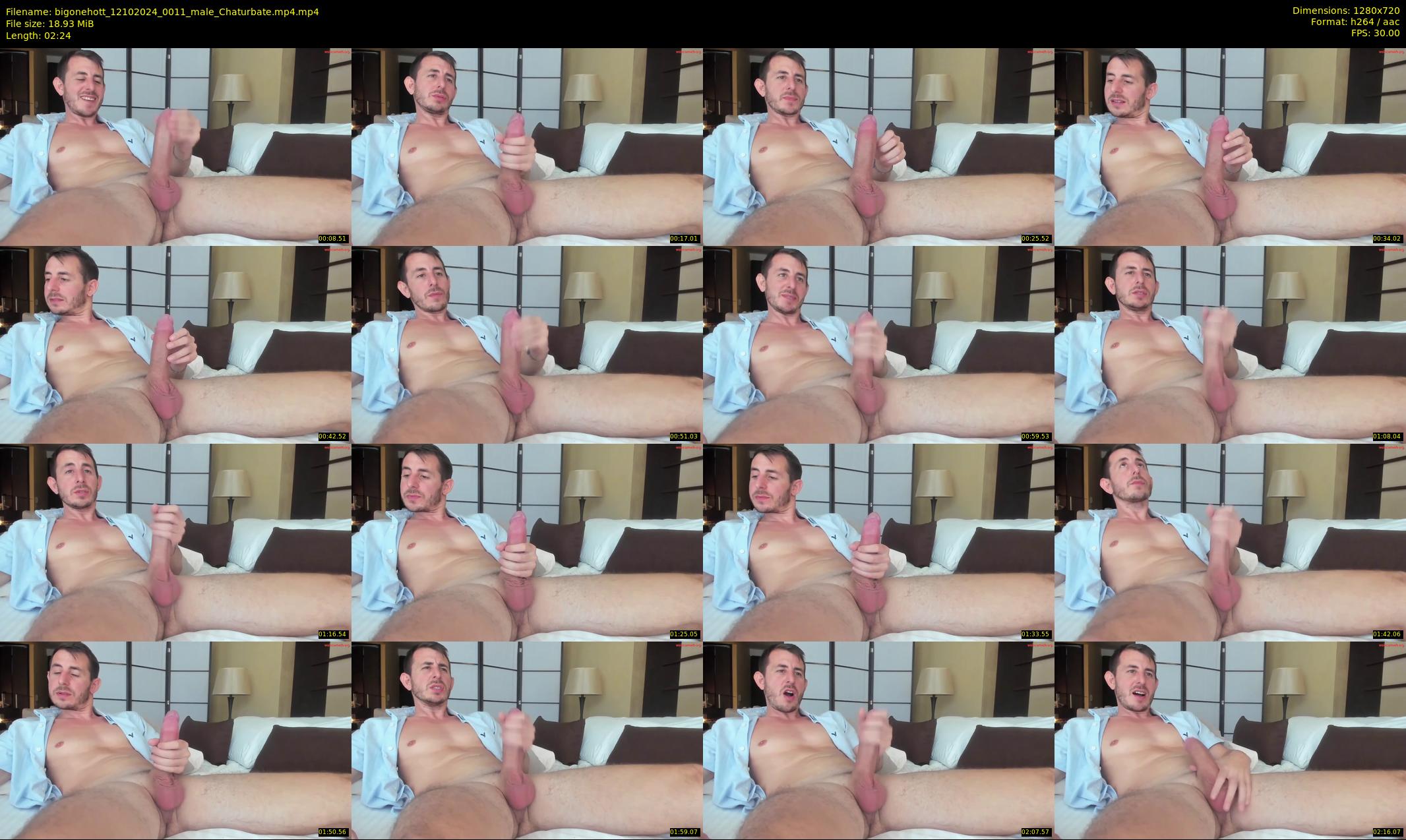 bigonehott — 3 minute Chaturbate male cam show recording, 720p, Oct 12, 2024