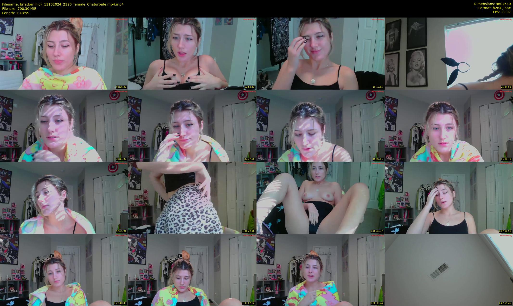 briadominick — 109 minute Chaturbate couple cam show recording, 480p, Oct 11, 2024