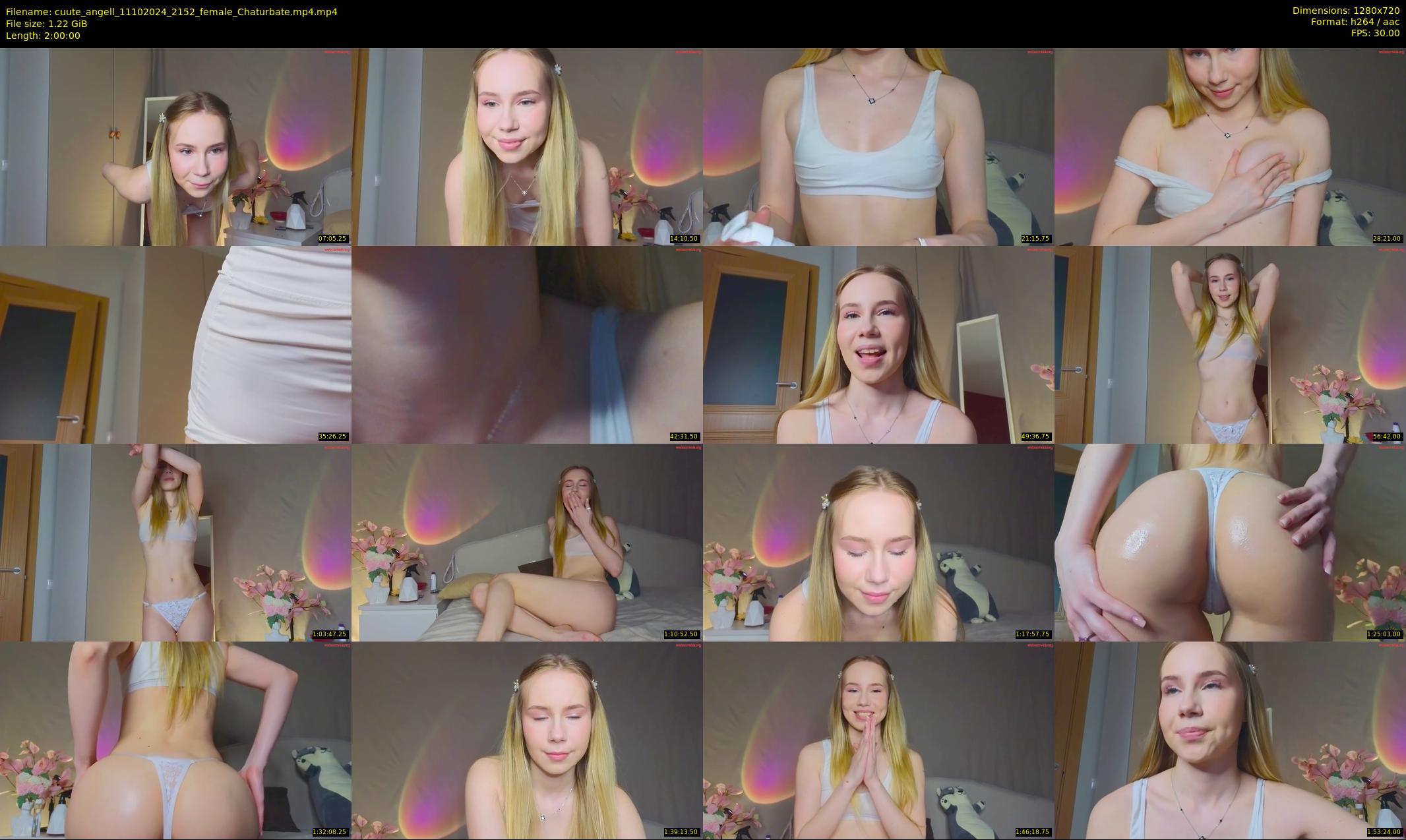 cuute_angell — 120 minute Chaturbate female cam show recording, 720p, Oct 11, 2024