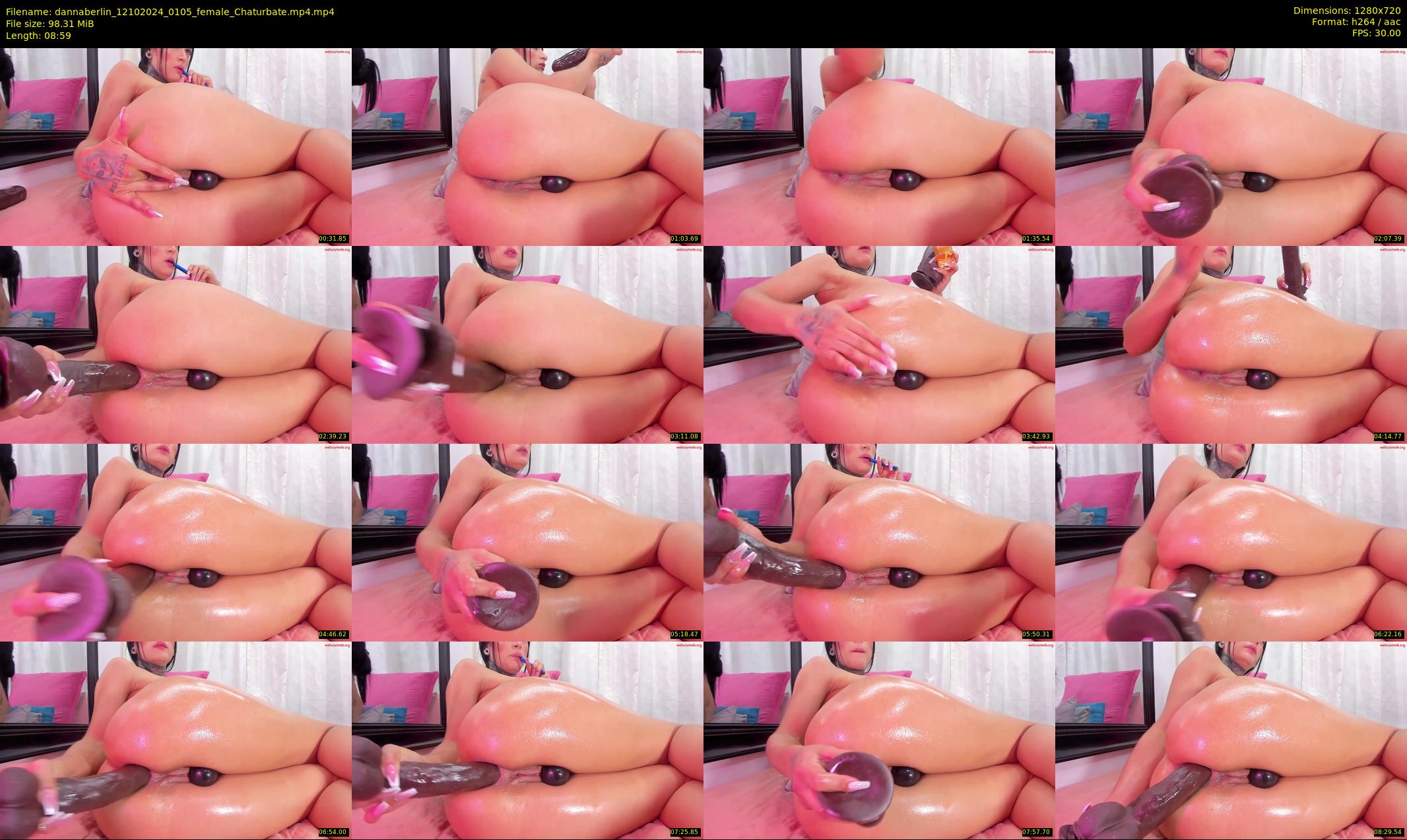 dannaberlin — 9 minute Chaturbate female cam show recording, 720p, Oct 12, 2024