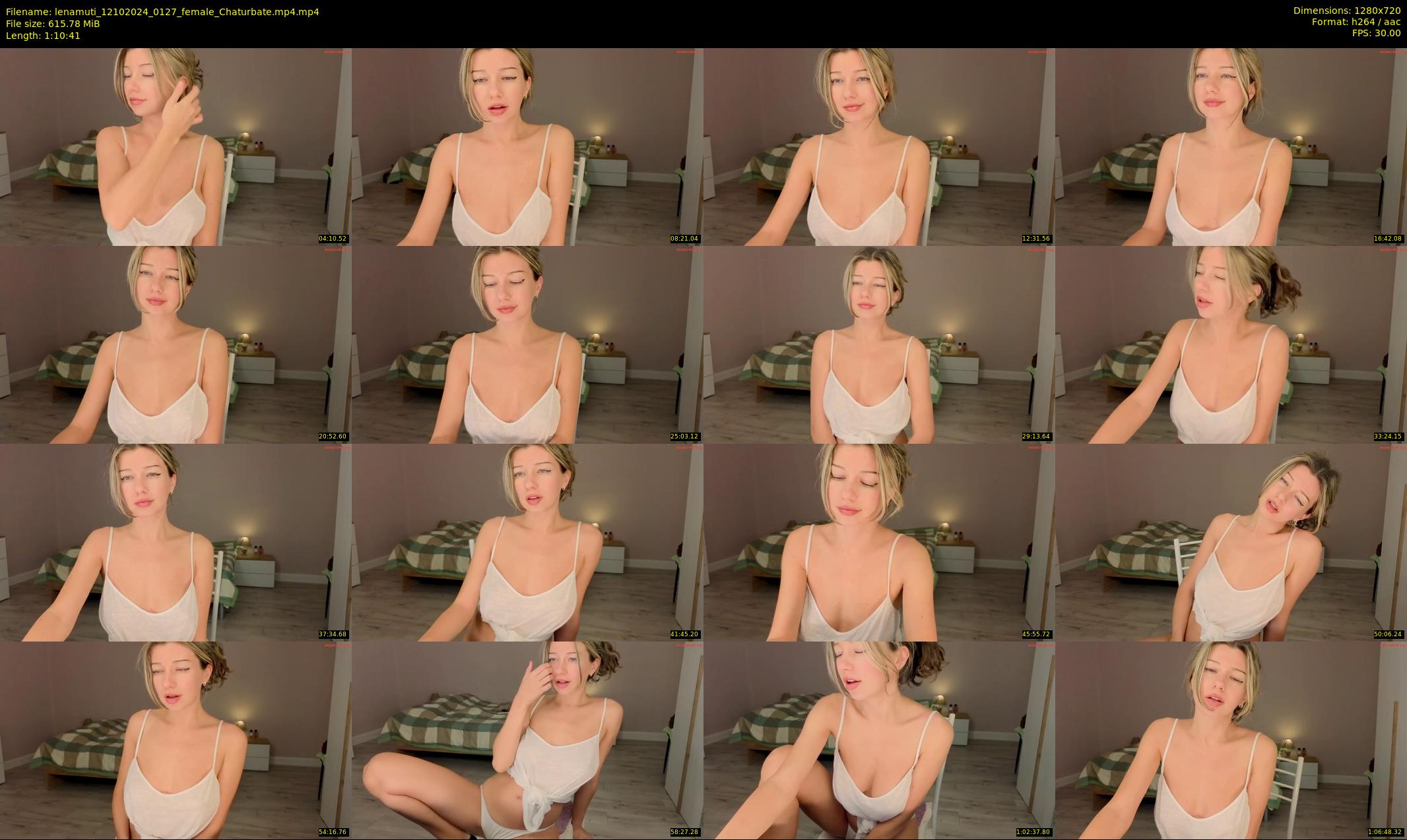 lenamuti — 71 minute Chaturbate female cam show recording, 720p, Oct 12, 2024