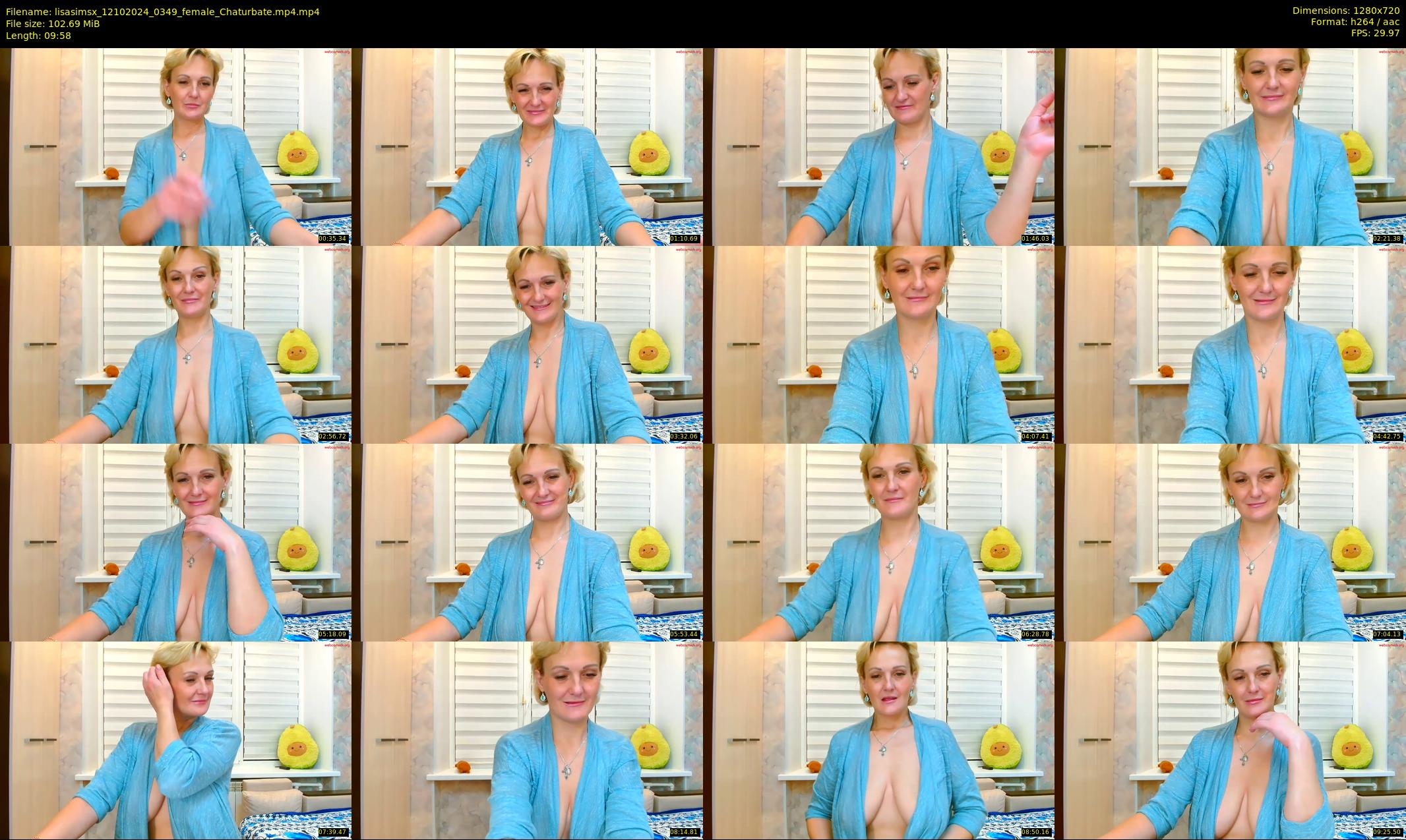 lisasimsx — 10 minute Chaturbate female cam show recording, 720p, Oct 12, 2024
