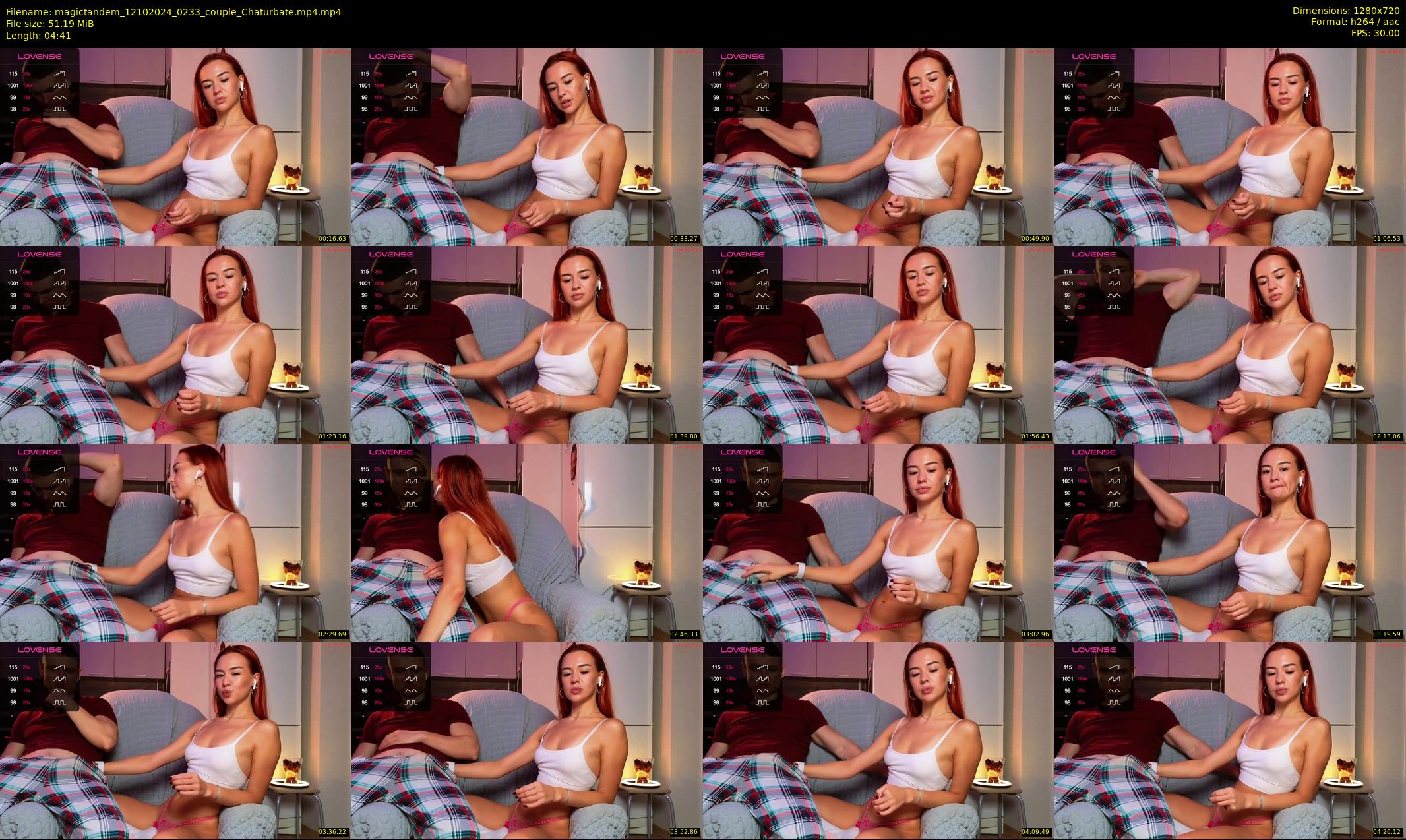 magictandem — 5 minute Chaturbate couple cam show recording, 720p, Oct 12, 2024