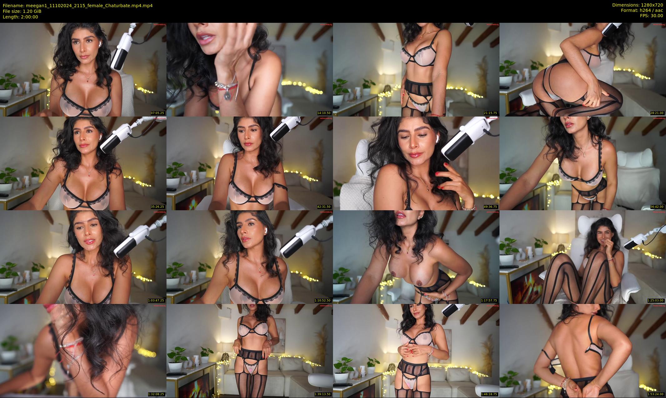 meegan1 — 120 minute Chaturbate female cam show recording, 720p, Oct 11, 2024