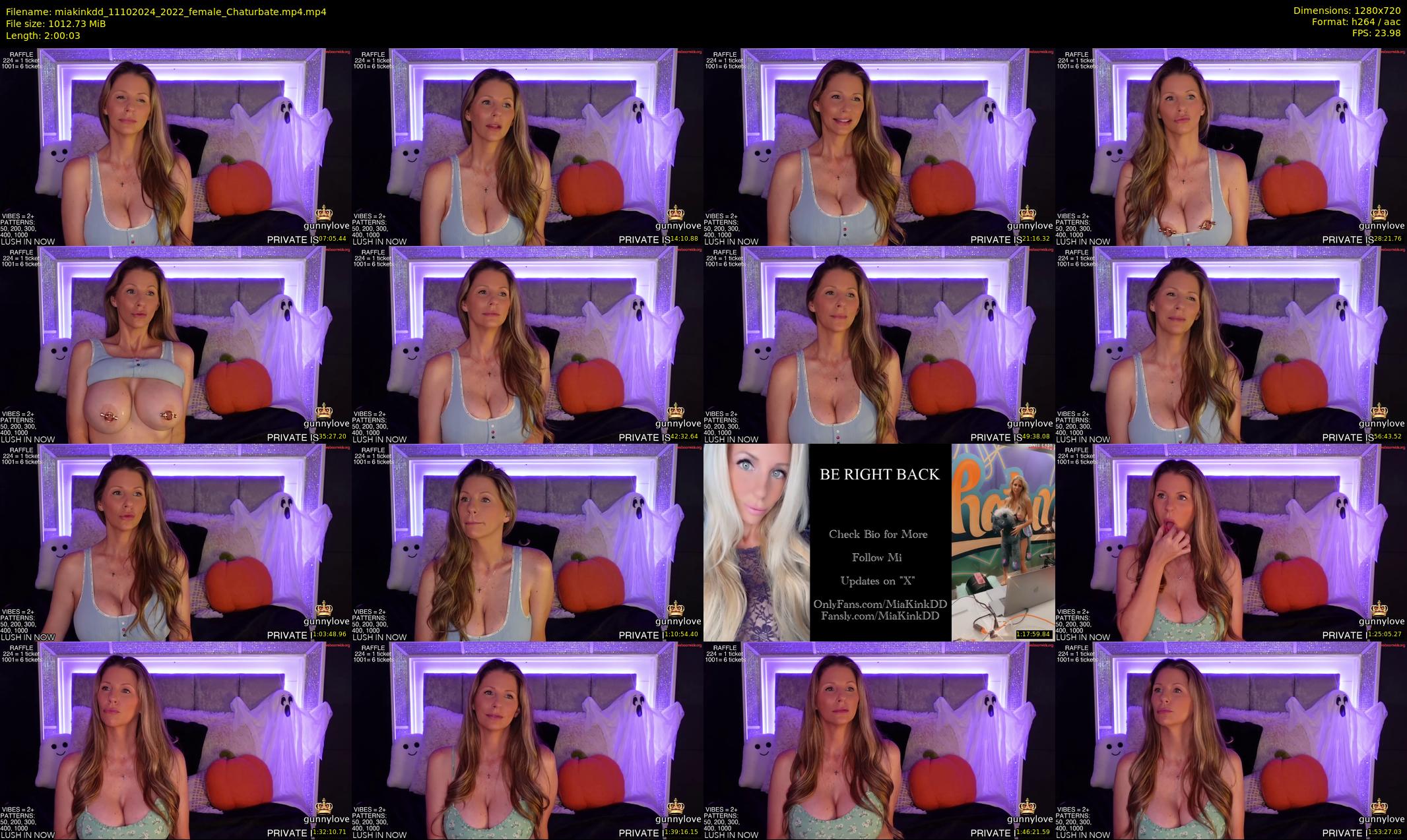 miakinkdd — 121 minute Chaturbate female cam show recording, 720p, Oct 11, 2024