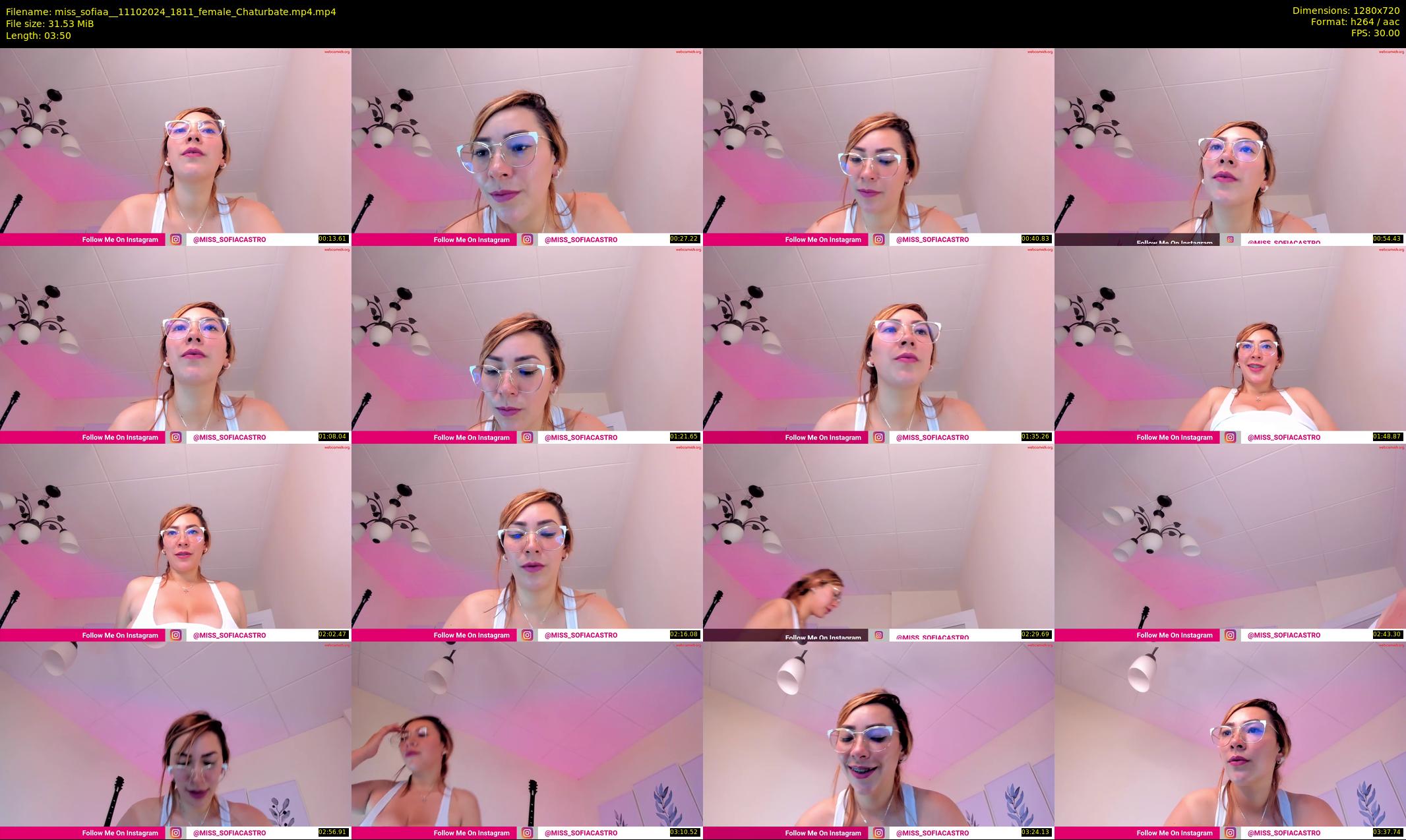 miss_sofiaa_ — 4 minute Chaturbate female cam show recording, 720p, Oct 11, 2024