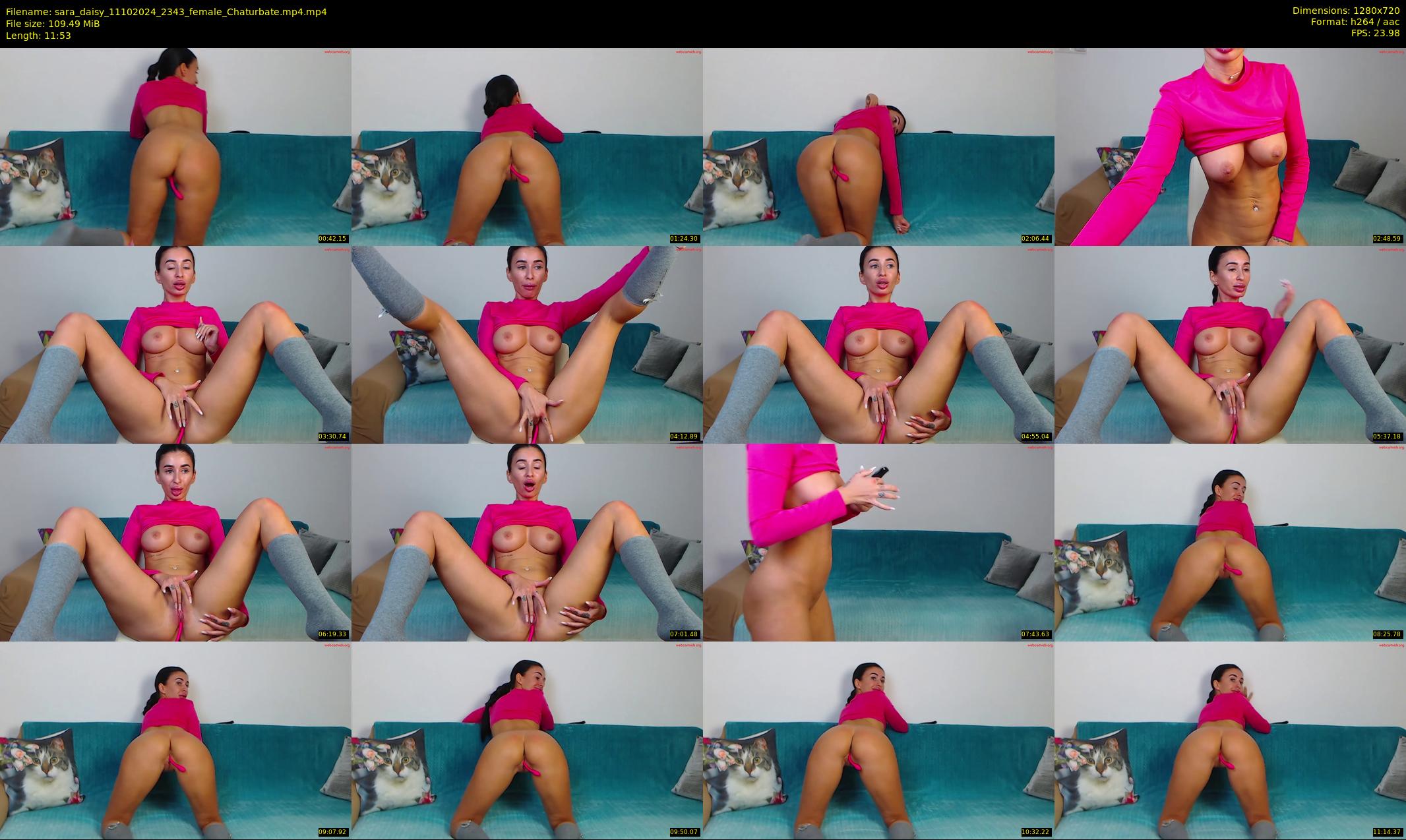 sara_daisy — 12 minute Chaturbate female cam show recording, 720p, Oct 11, 2024