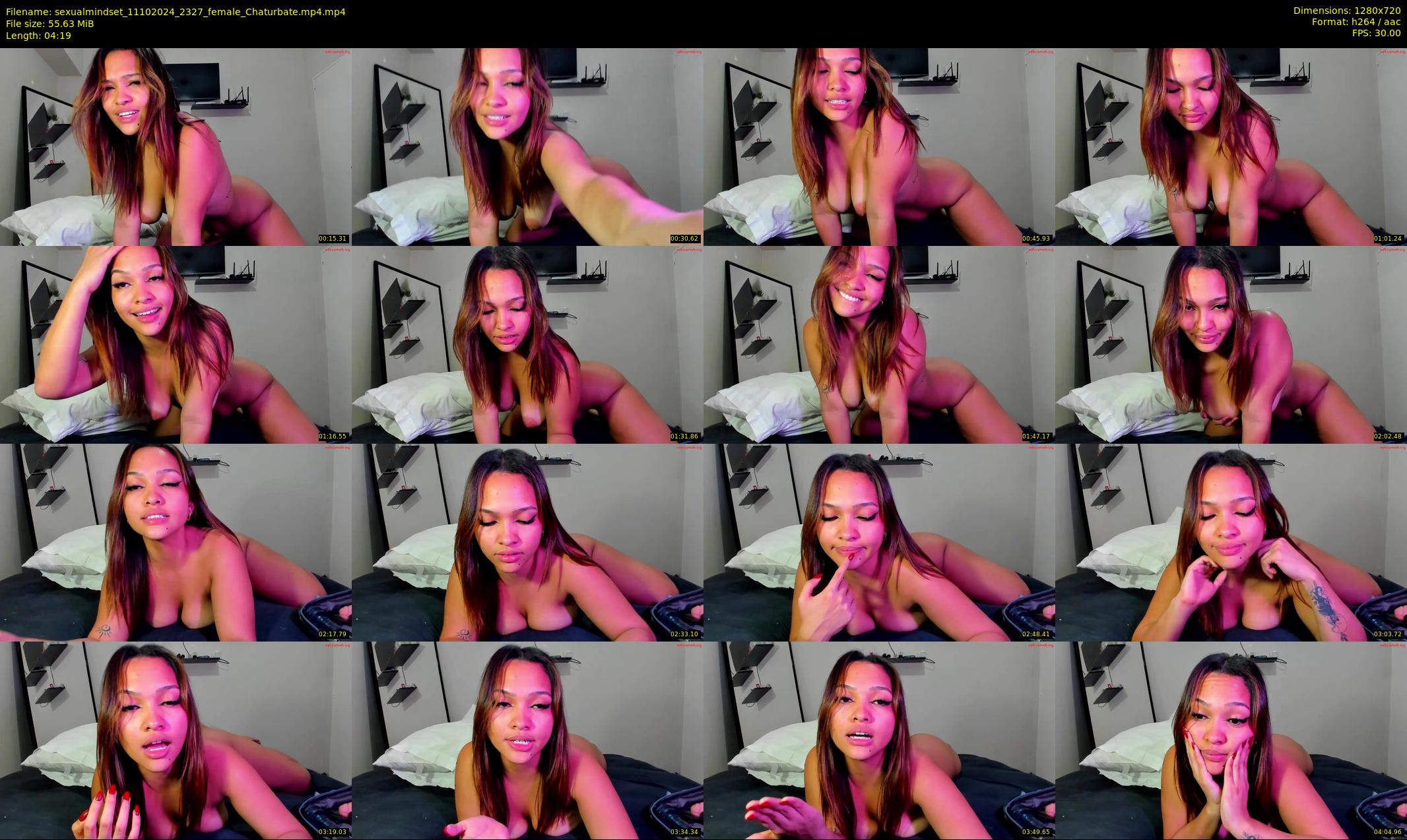 sexualmindset — 5 minute Chaturbate female cam show recording, 720p, Oct 11, 2024