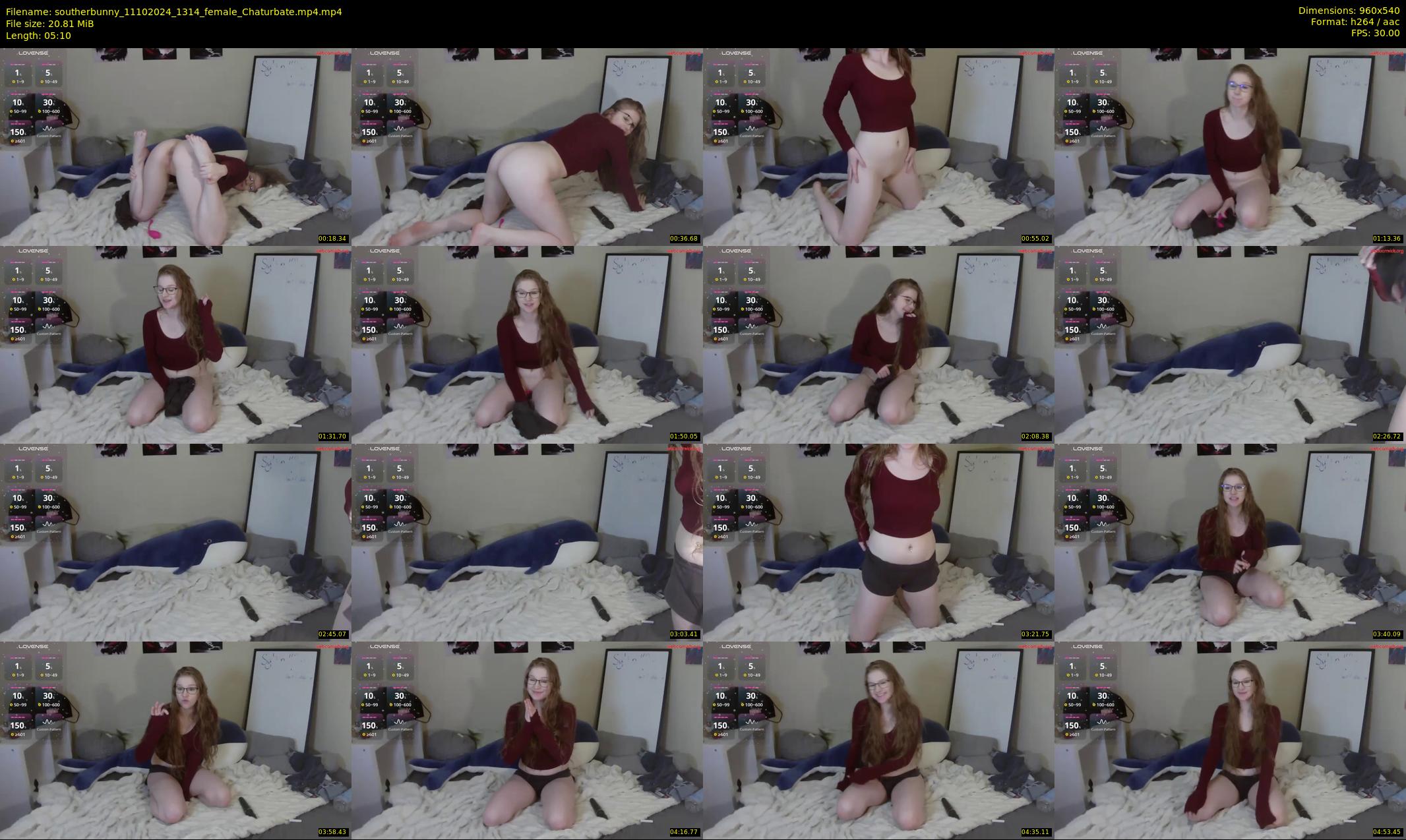 southerbunny — 6 minute Chaturbate female cam show recording, 480p, Oct 11, 2024