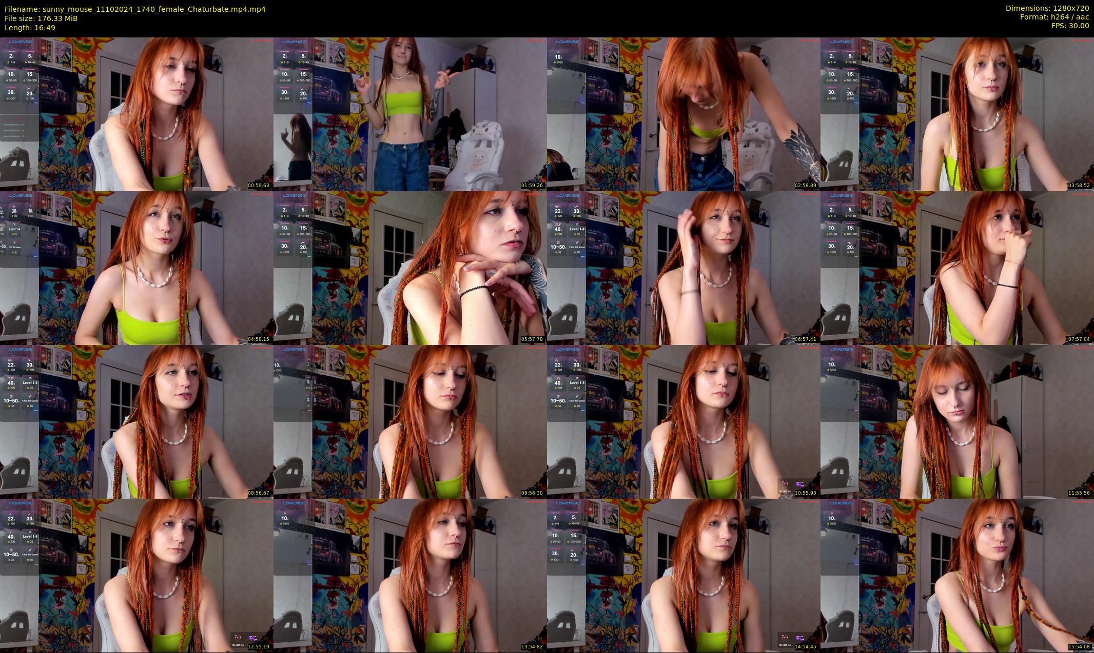 sunny_mouse — 17 minute Chaturbate female cam show recording, 720p, Oct 11, 2024