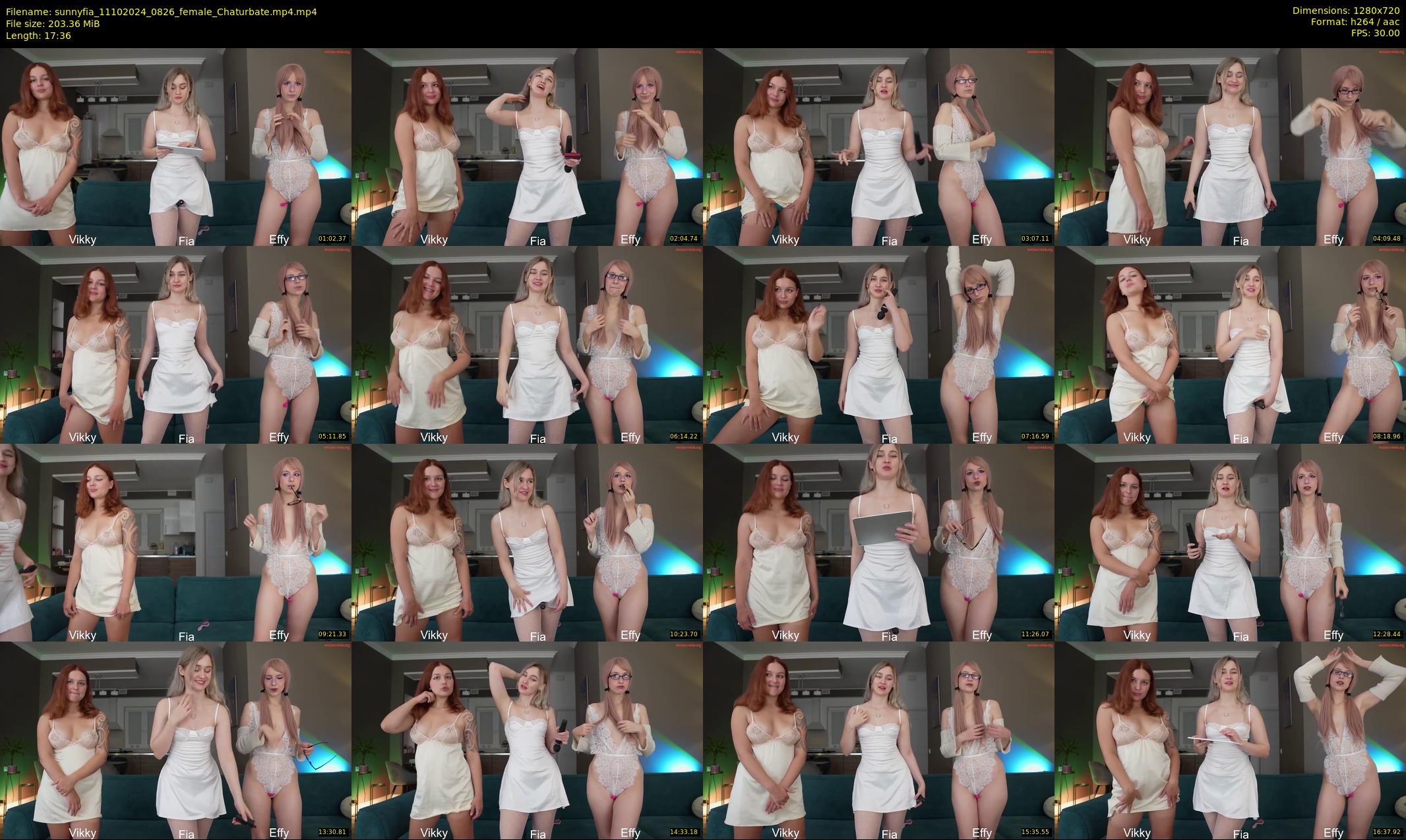 sunnyfia — 18 minute Chaturbate female cam show recording, 720p, Oct 11, 2024