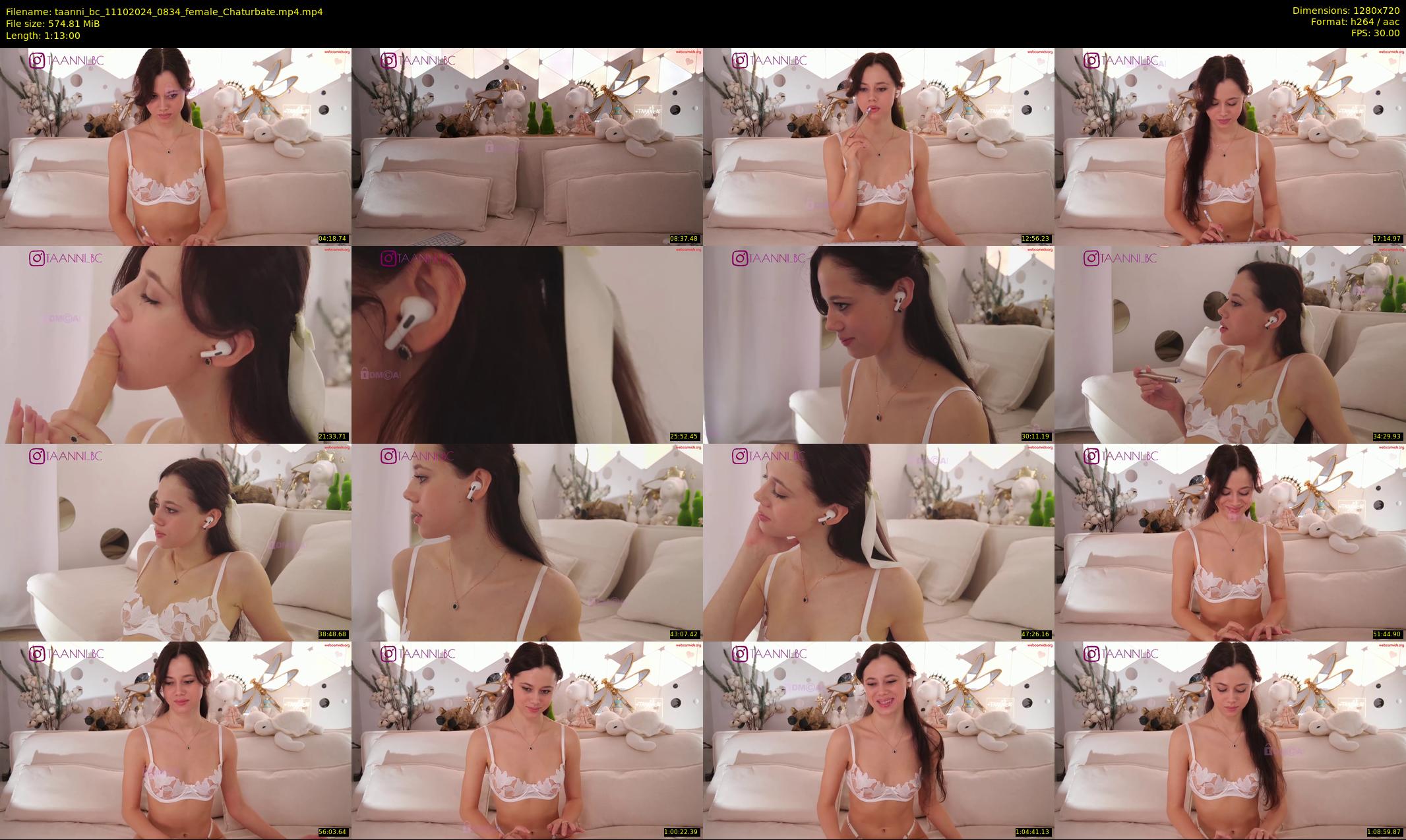 taanni_bc — 73 minute Chaturbate female cam show recording, 720p, Oct 11, 2024