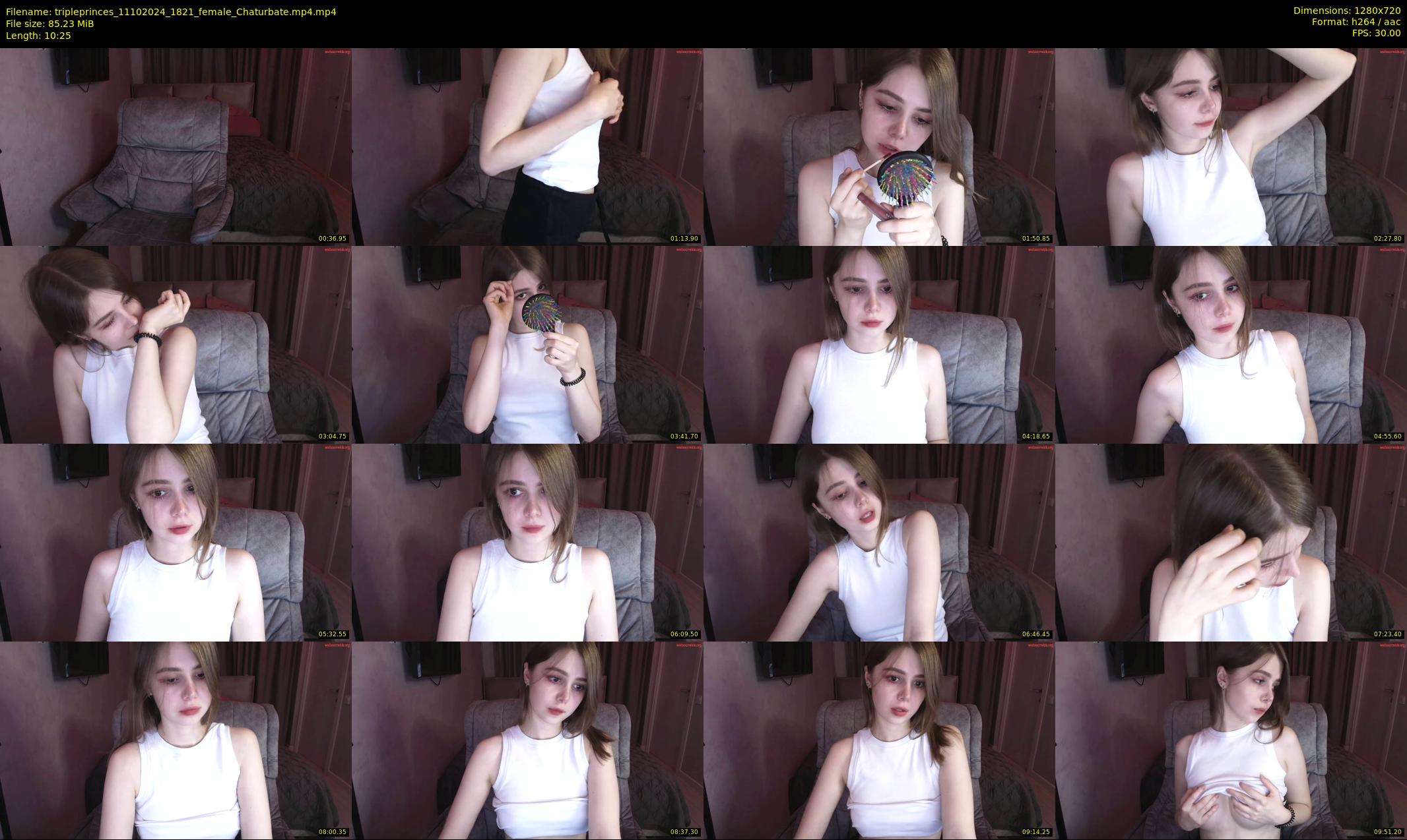 tripleprinces — 11 minute Chaturbate female cam show recording, 720p, Oct 11, 2024